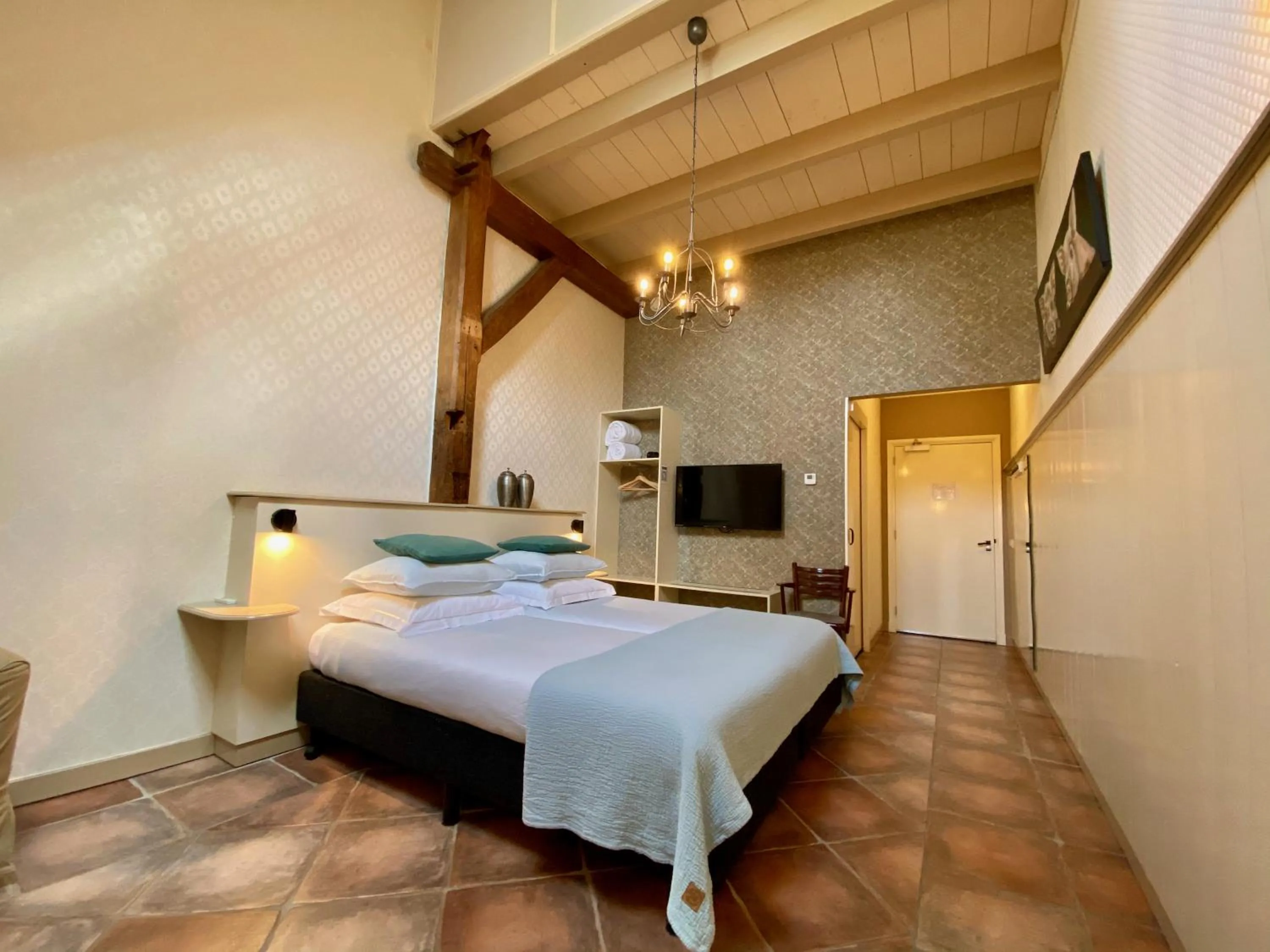 Bedroom, Bed in Gastenverblijf Eenink