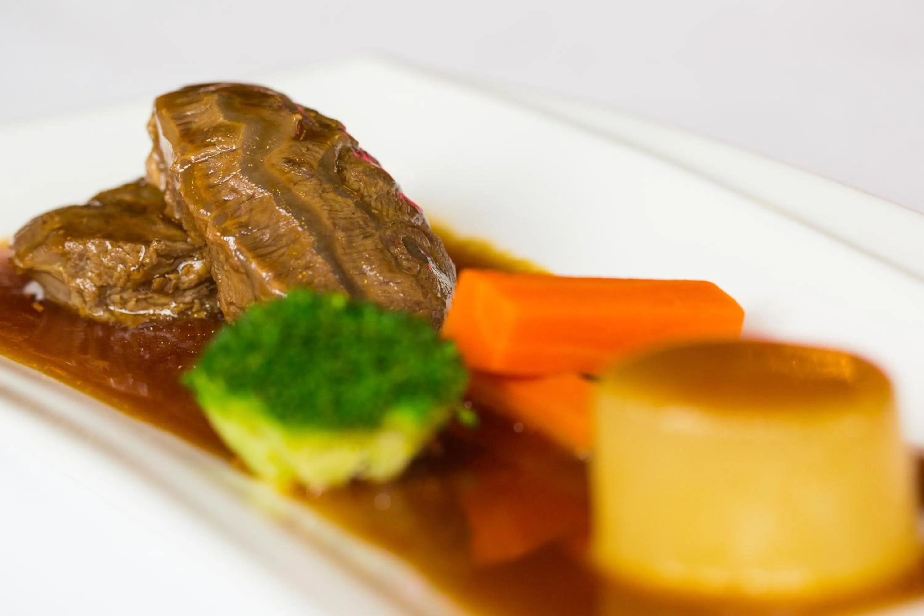 Food close-up in Hôtel Huatian Chinagora