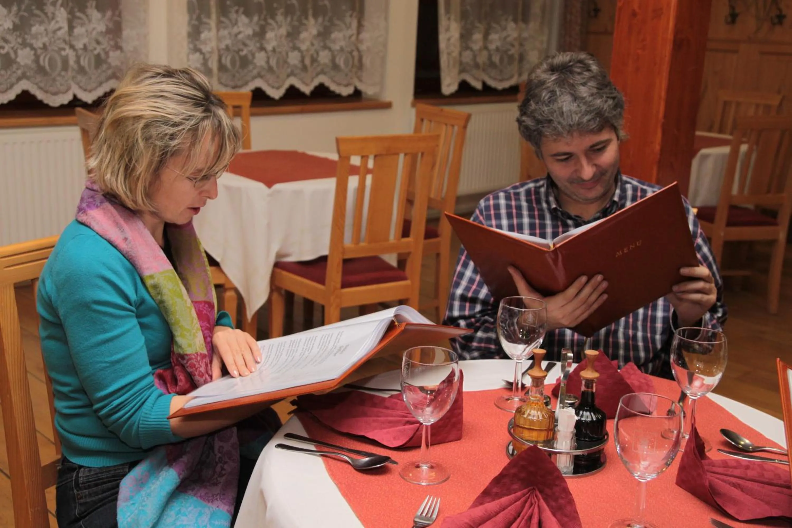 Restaurant/places to eat in Hotel Zlatý Chlum