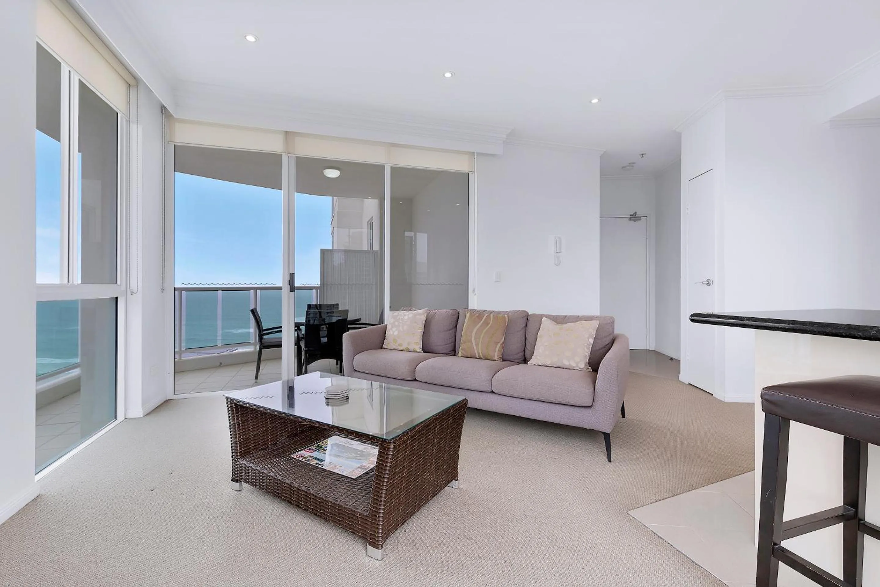 Living room in Pacific Views Resort