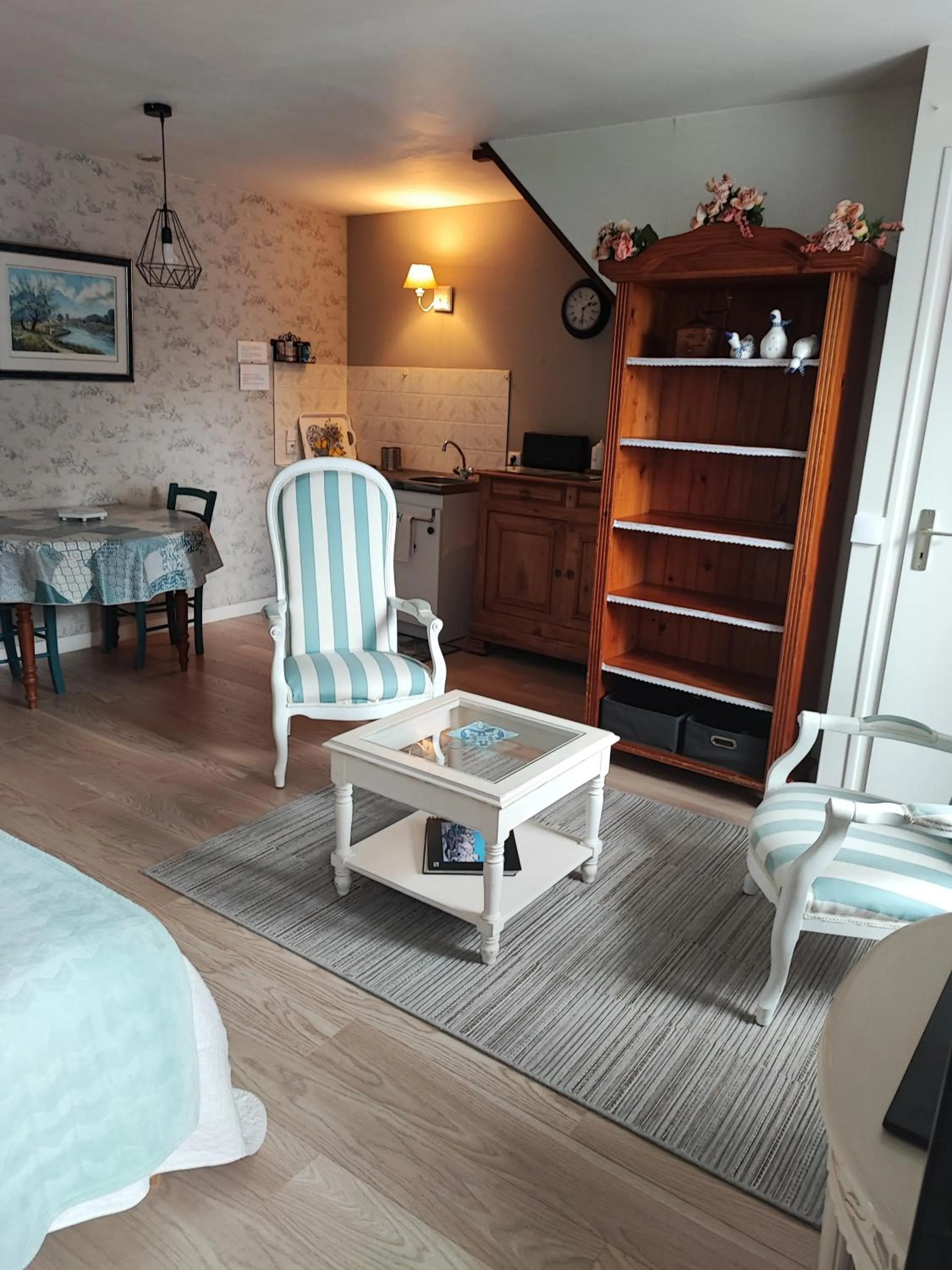 Seating area in Les Hortensias de Kerbarch