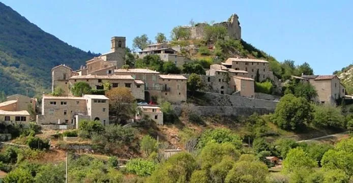 Garden in Hotel L'Oustau de la Font