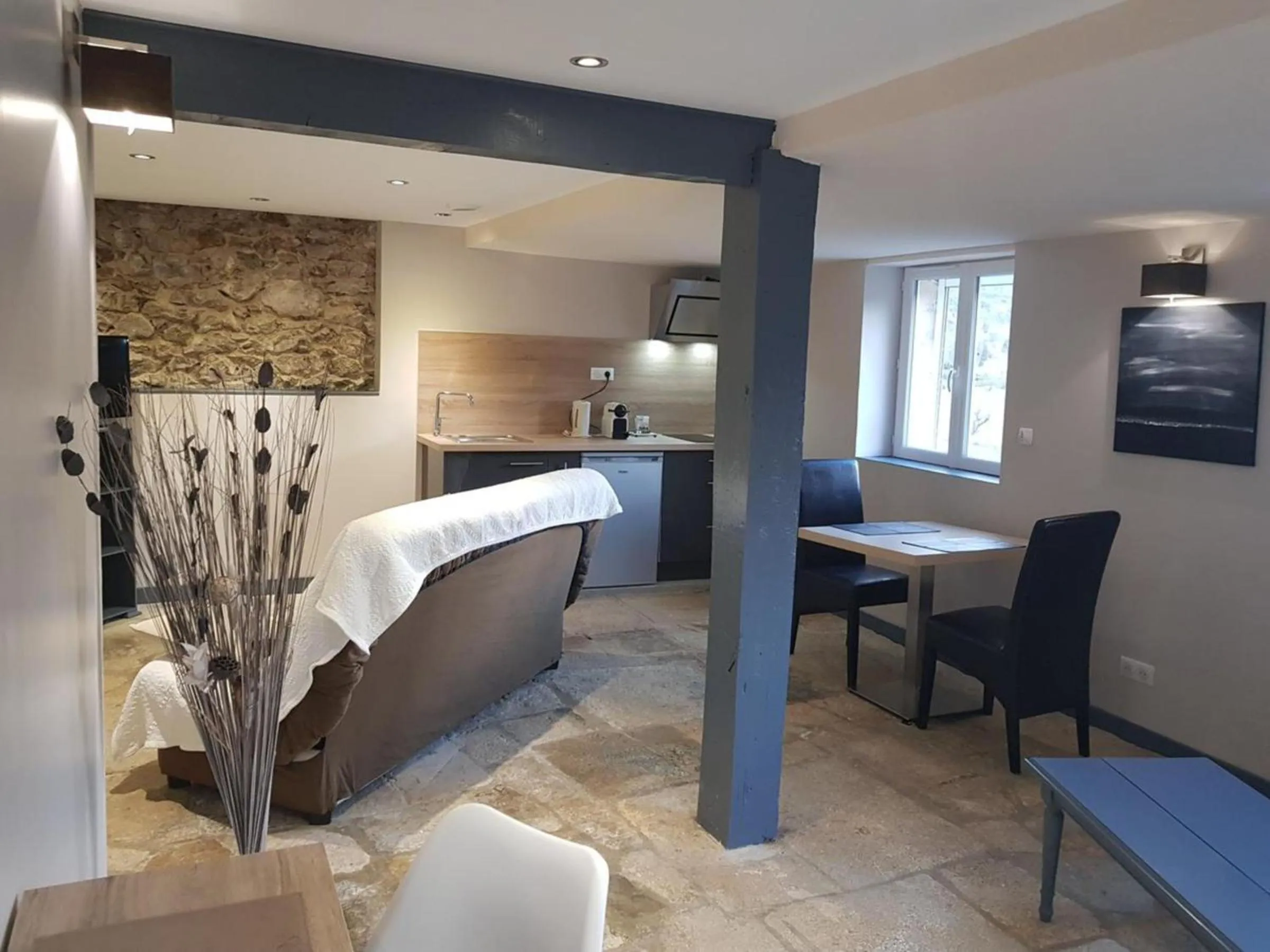 Garden, Bed in Hotel L'Oustau de la Font