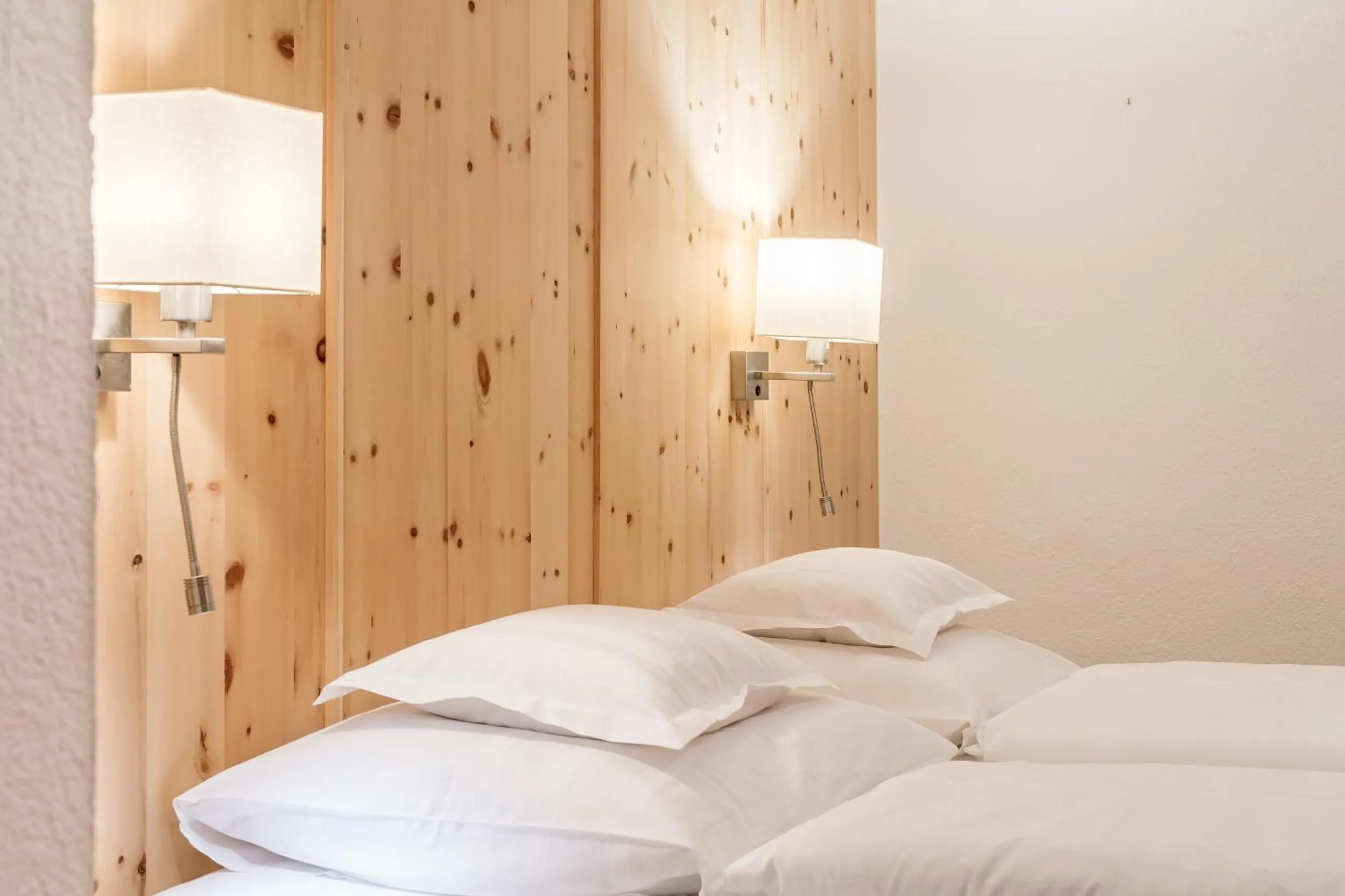 Bed in Hotel Gurglhof Superior