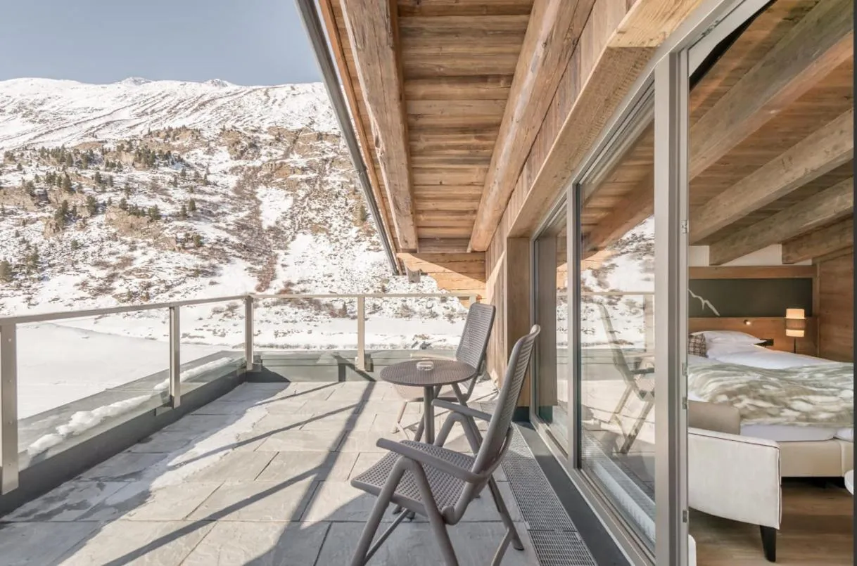 Balcony/Terrace in Hotel Gurglhof Superior