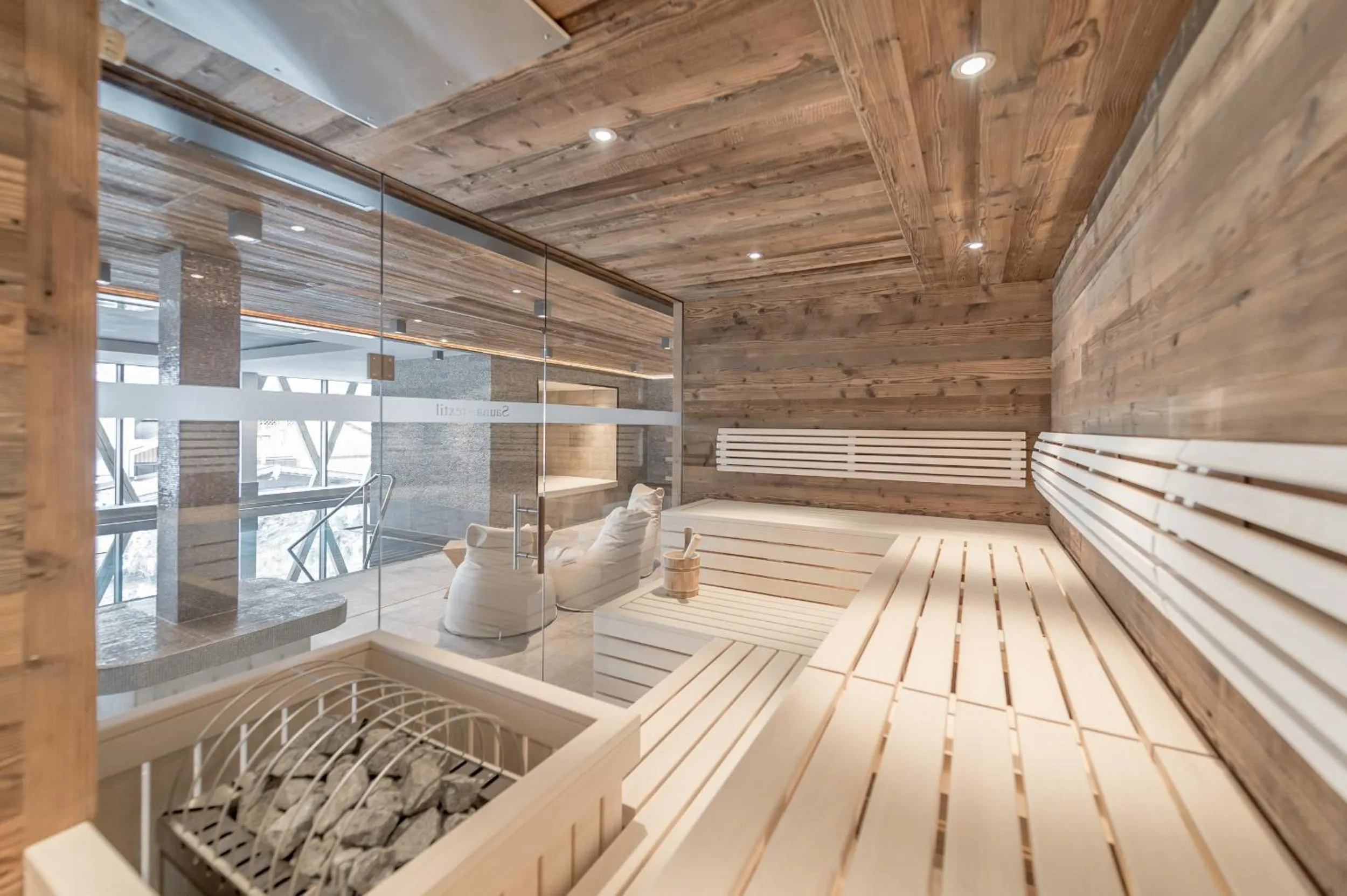 Sauna in Hotel Gurglhof Superior