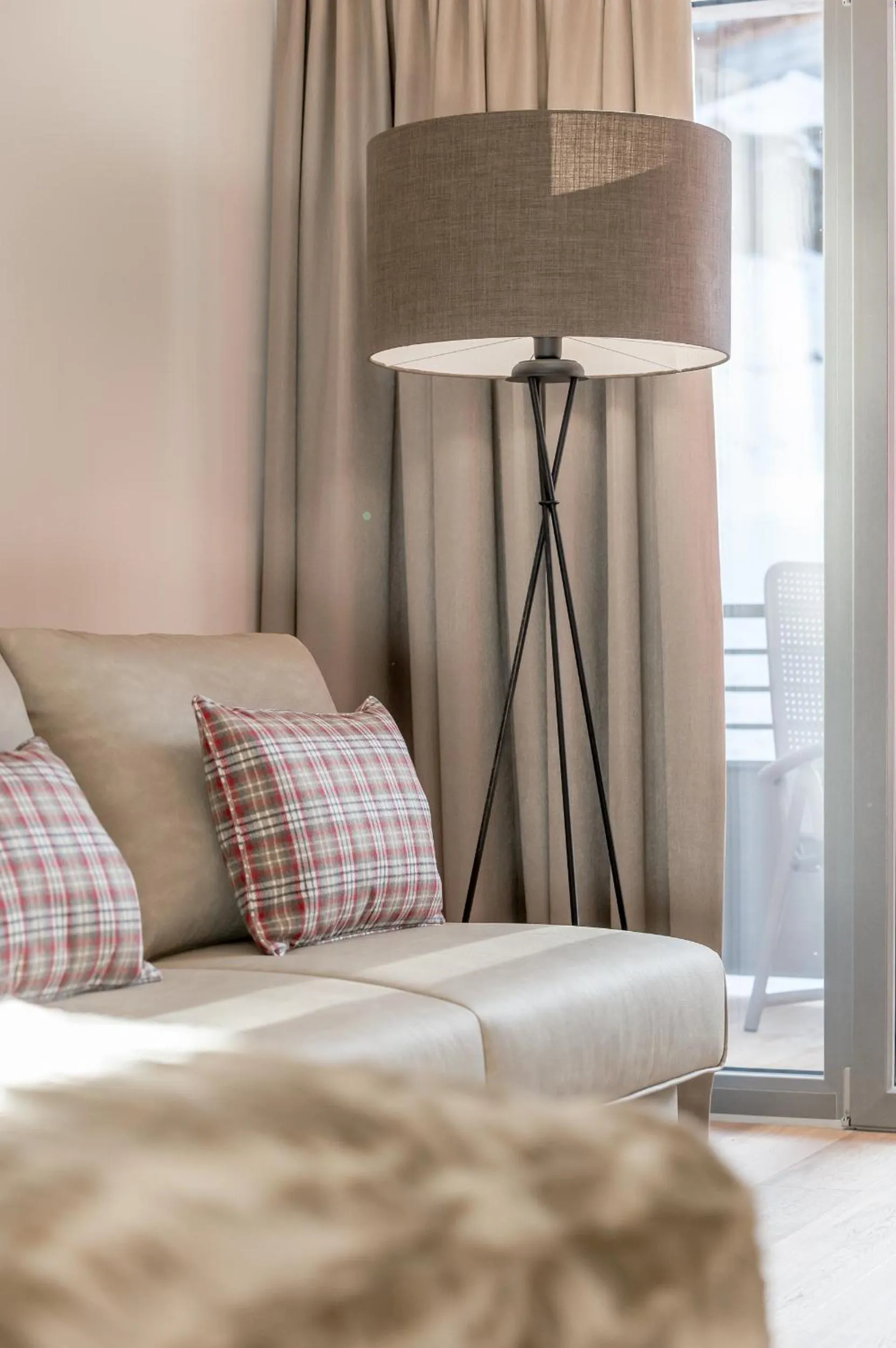 Decorative detail, Bed in Hotel Gurglhof Superior