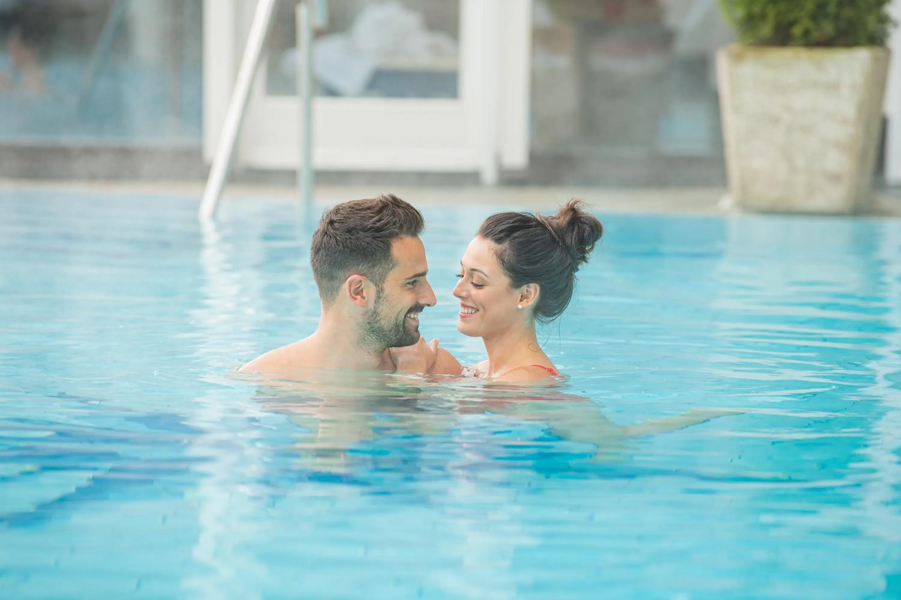 Swimming pool in Hotel Alpina Wellness & Spa Resort