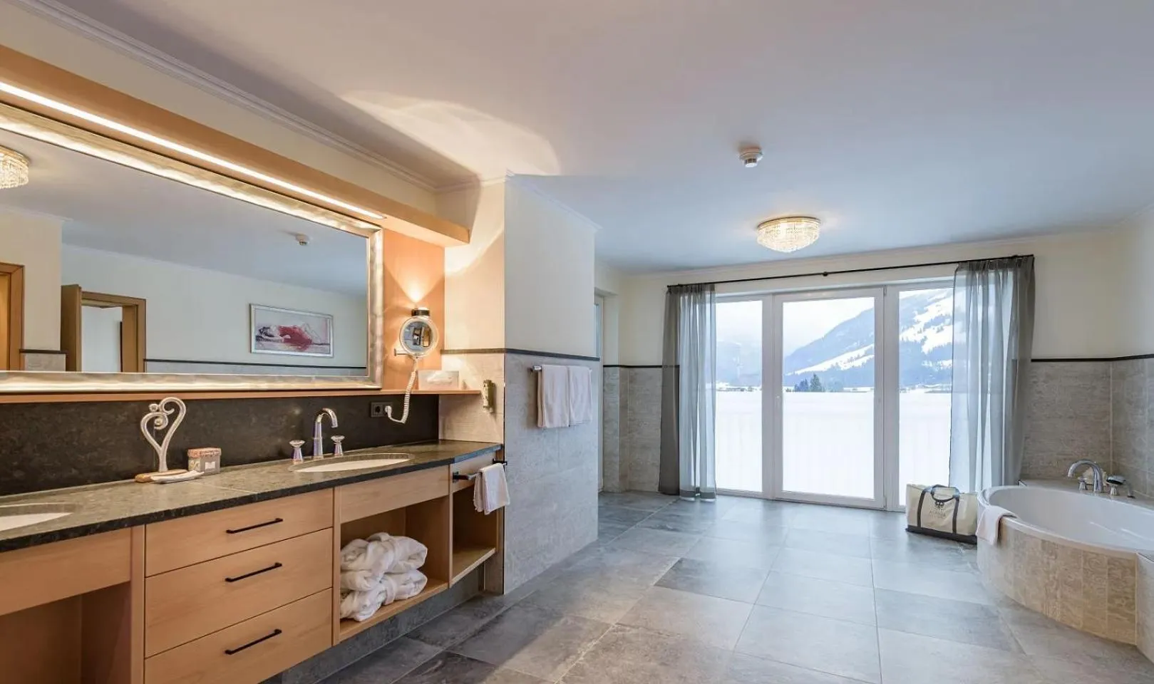 Bathroom in Hotel Alpina Wellness & Spa Resort