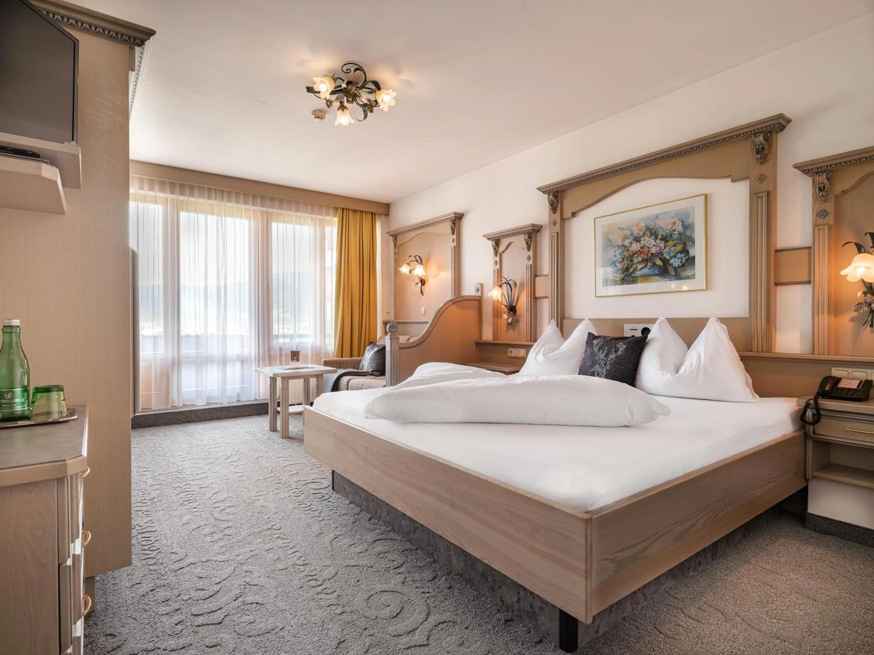 Bedroom, Bed in Hotel Alpina Wellness & Spa Resort