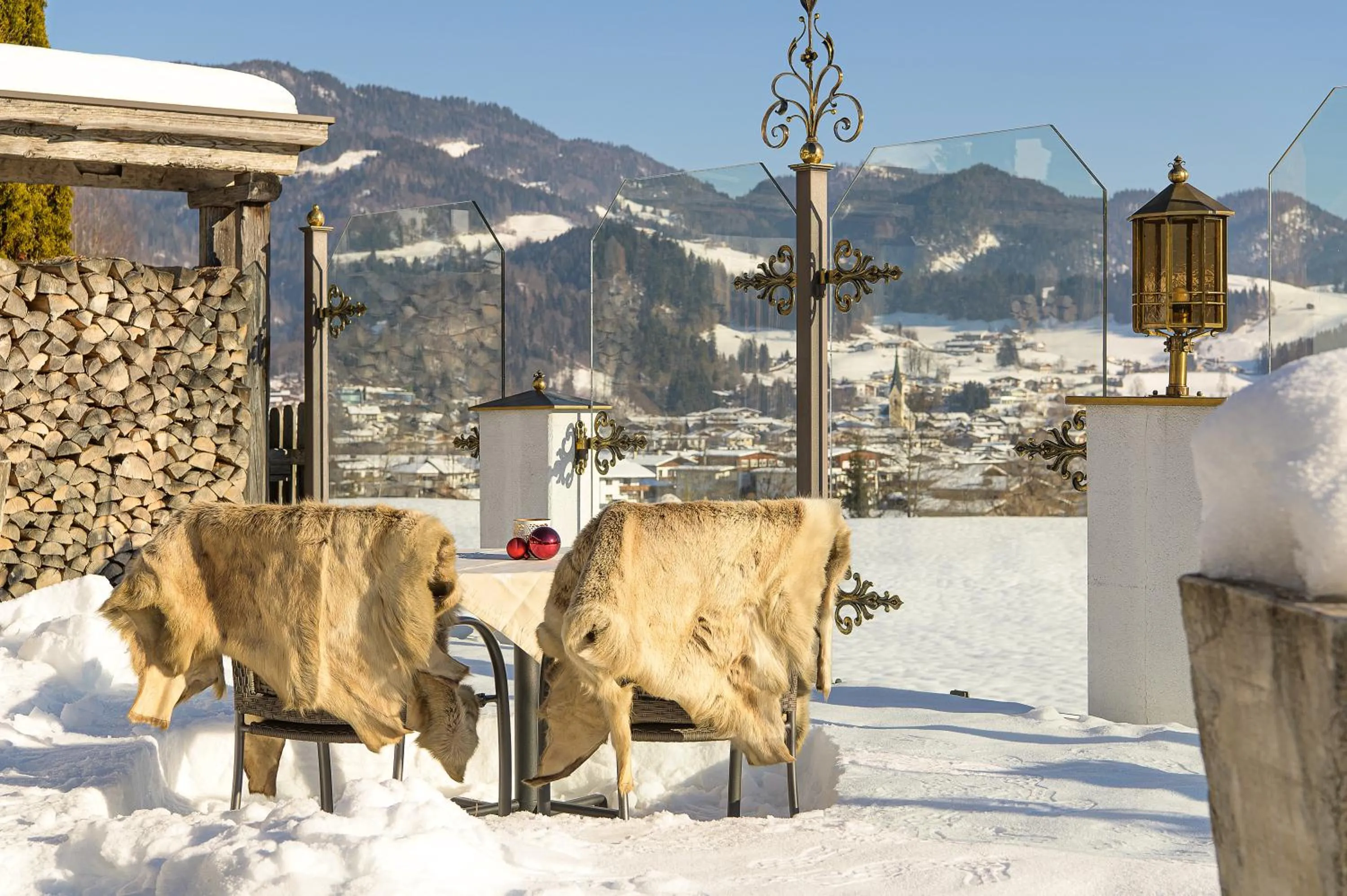 Balcony/Terrace in Hotel Alpina Wellness & Spa Resort