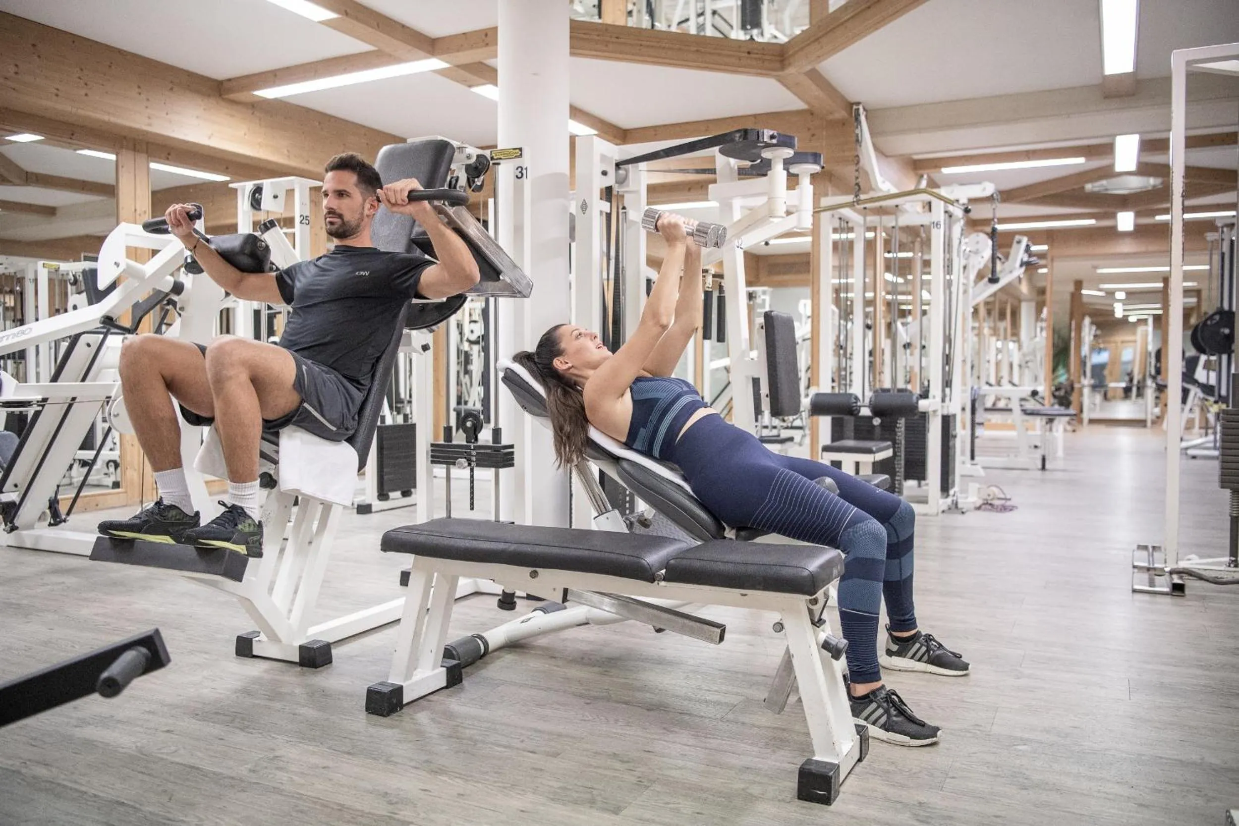 Fitness centre/facilities in Hotel Alpina Wellness & Spa Resort