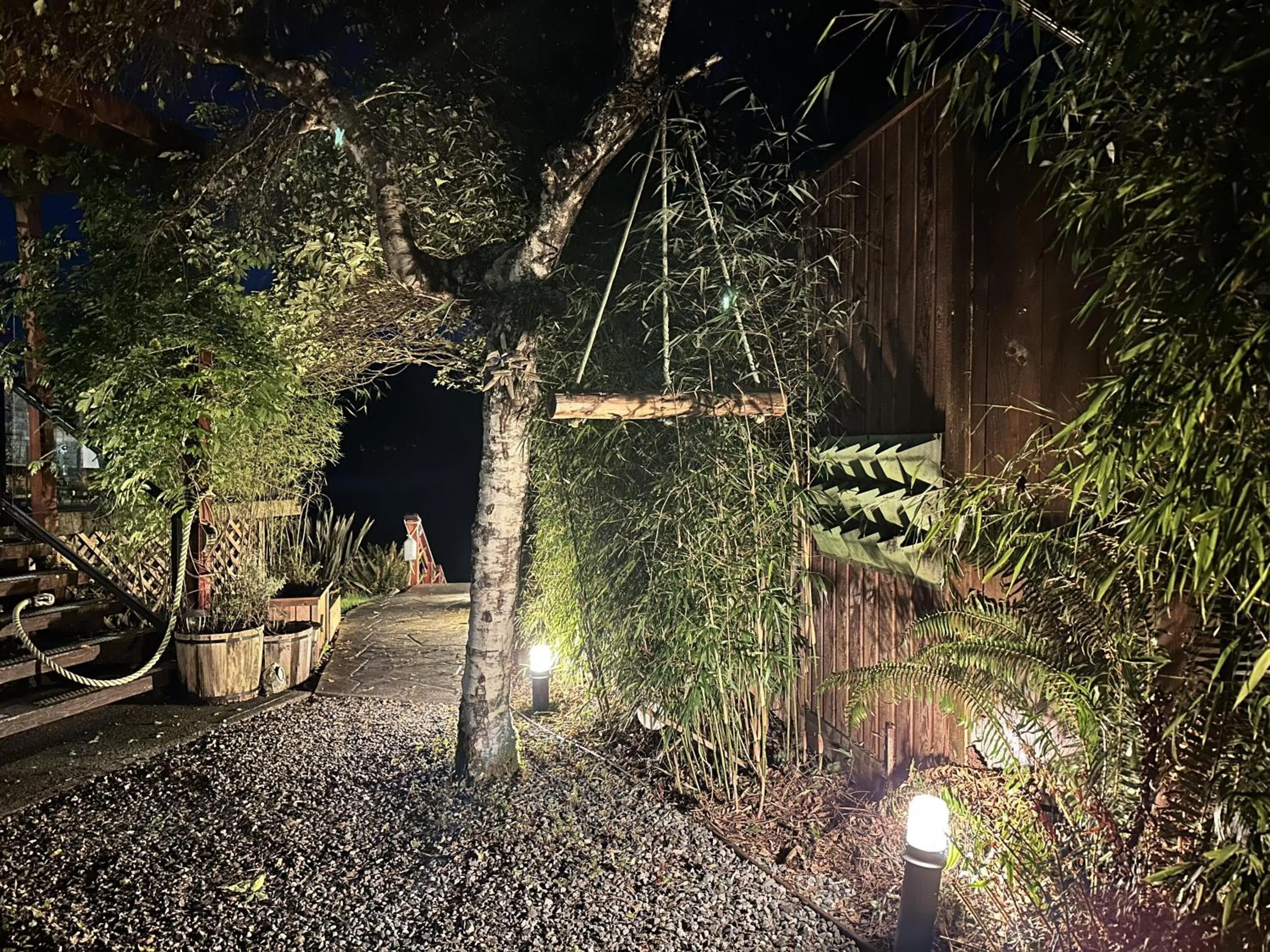 Property building in Private Room On Waterfront Property With Hot Tub & Firepit - Sea Esta