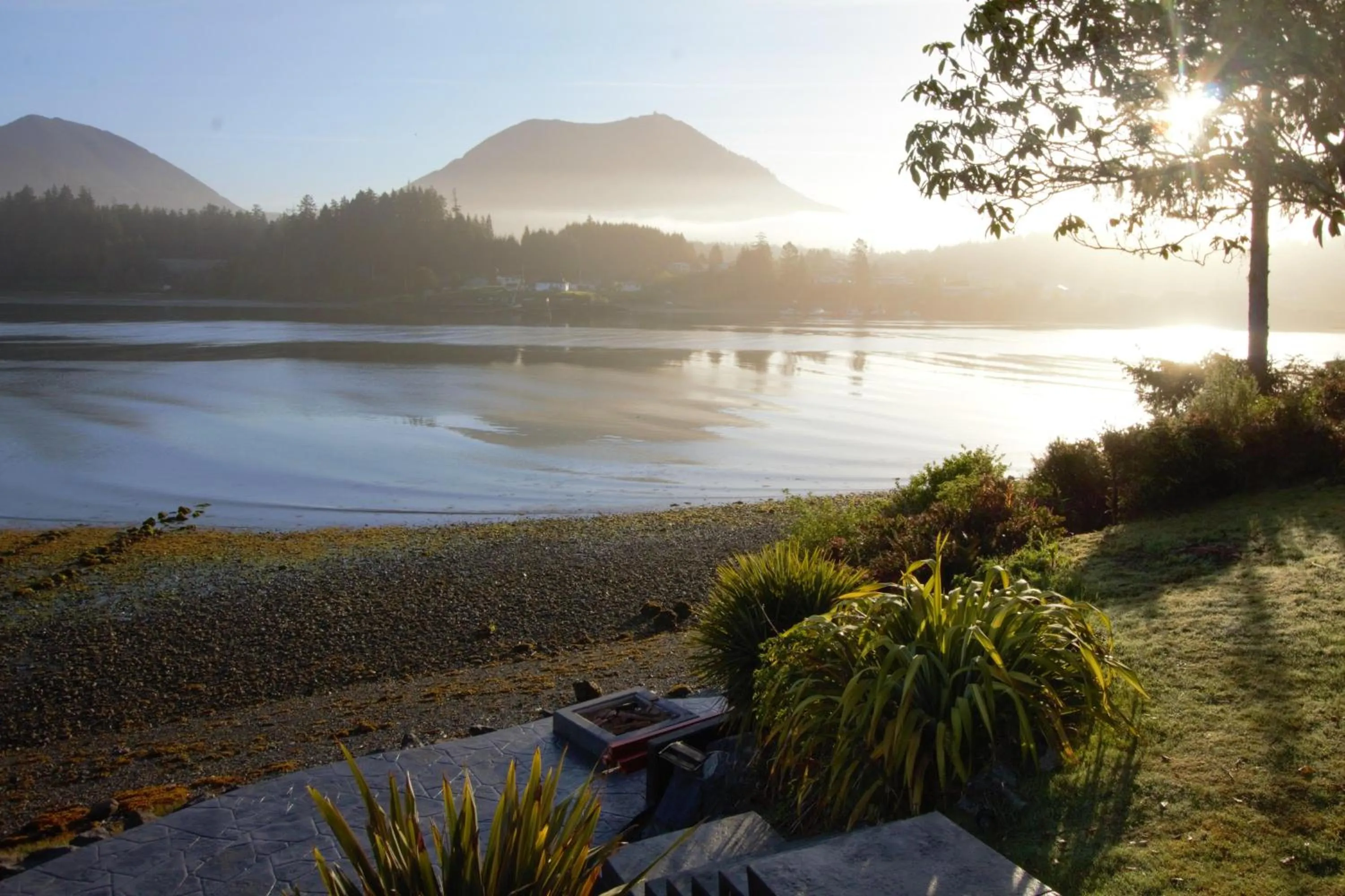 Property building in Private Room On Waterfront Property With Hot Tub & Firepit - Sea Esta