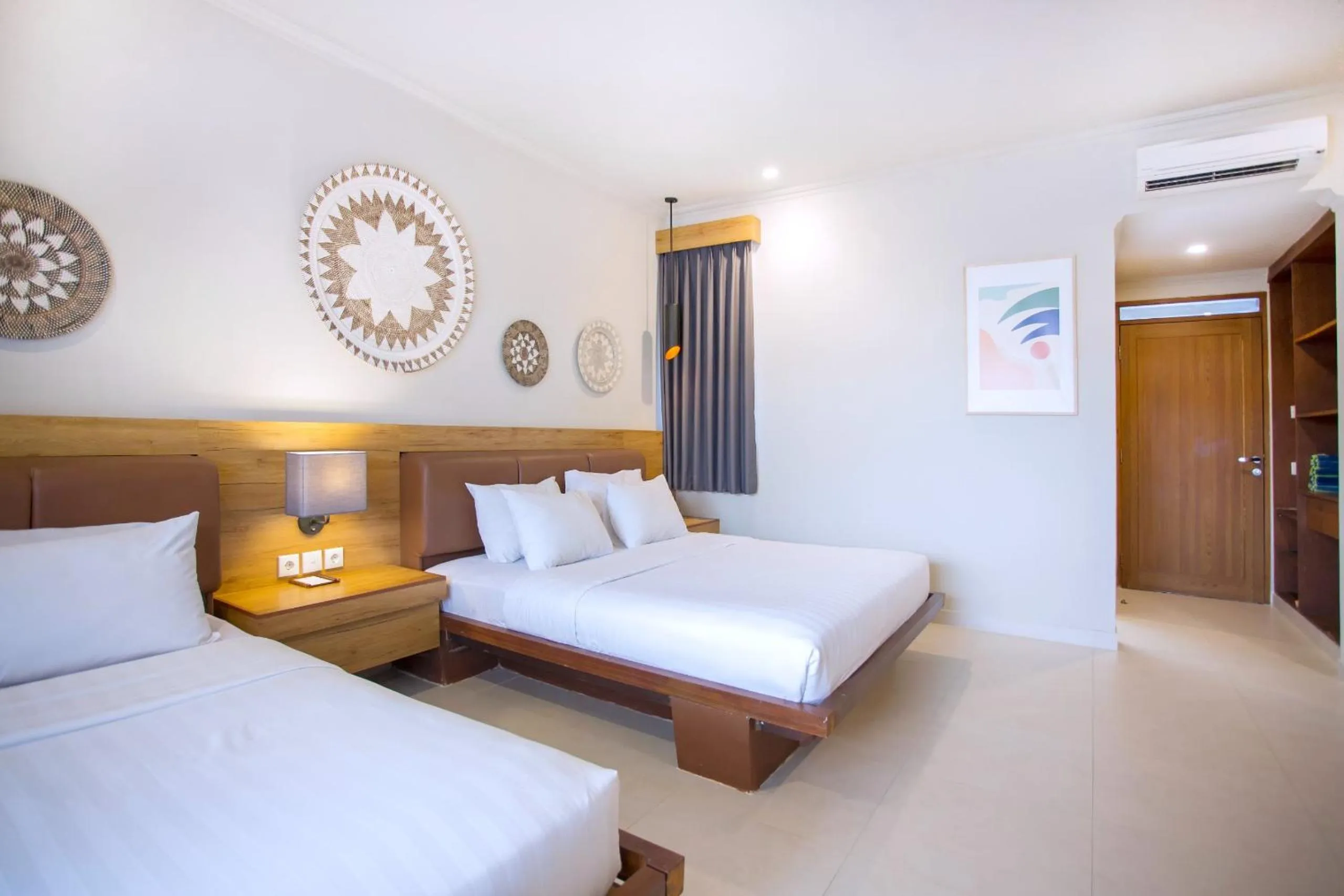 Bed in Mutiara Bali Boutique Resort & Villa