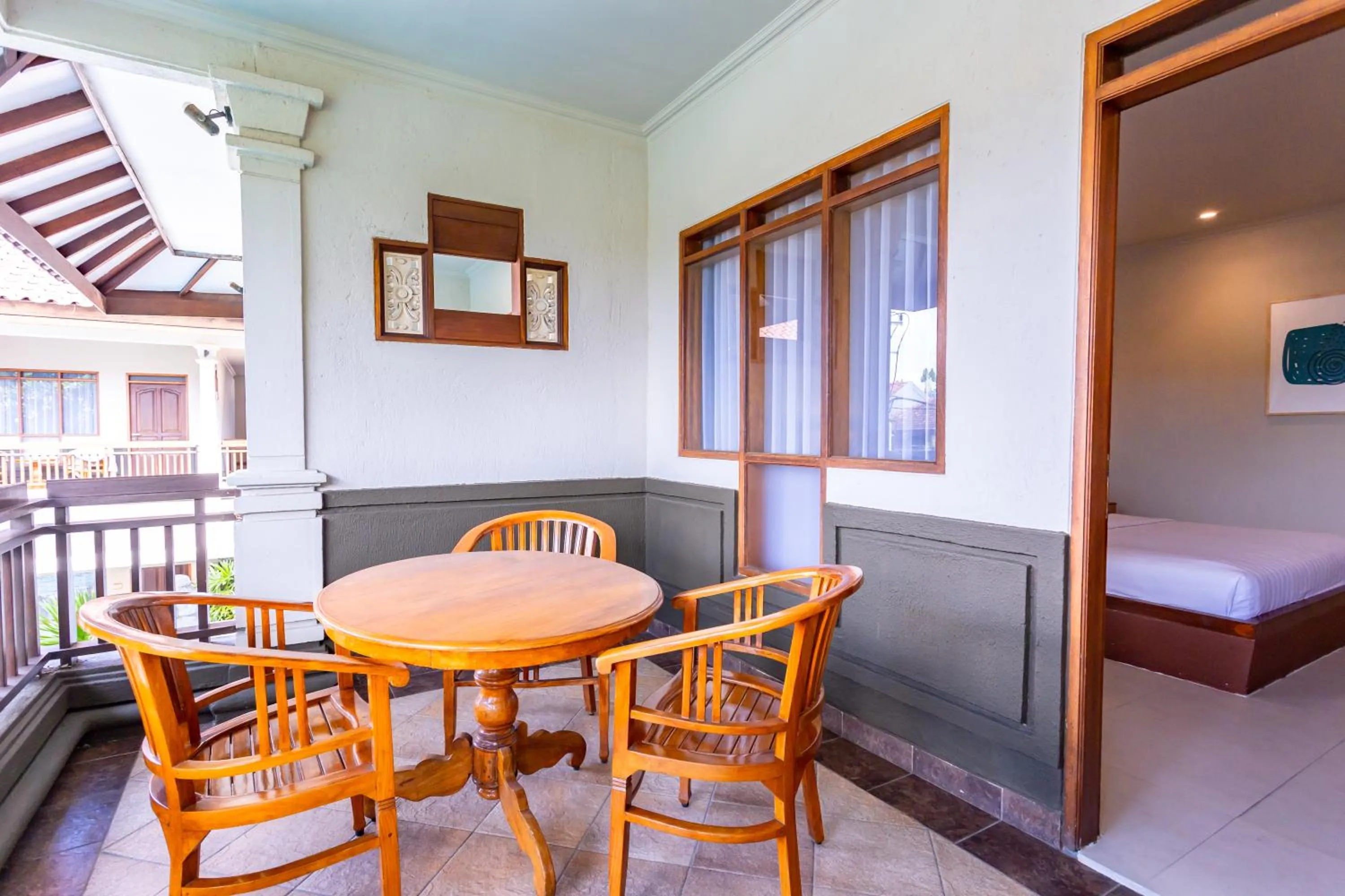 Balcony/Terrace in Mutiara Bali Boutique Resort & Villa