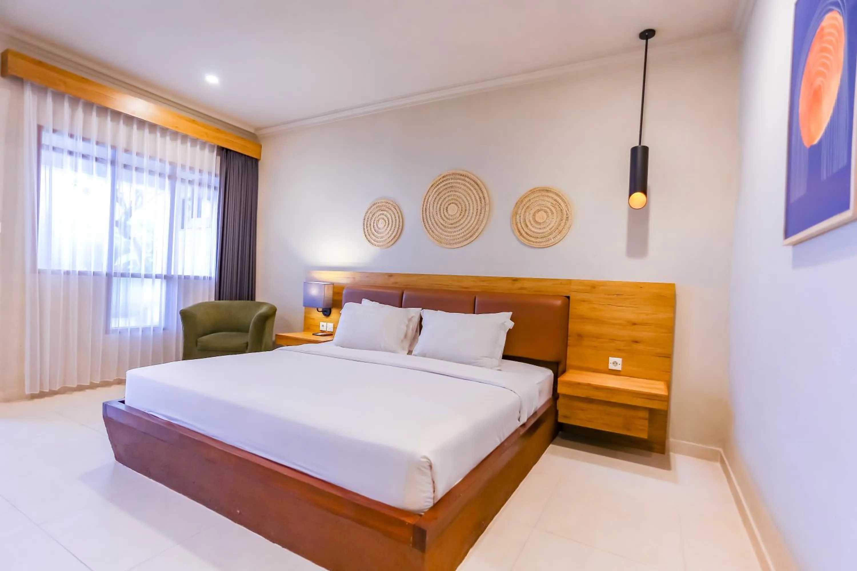 Bed in Mutiara Bali Boutique Resort & Villa