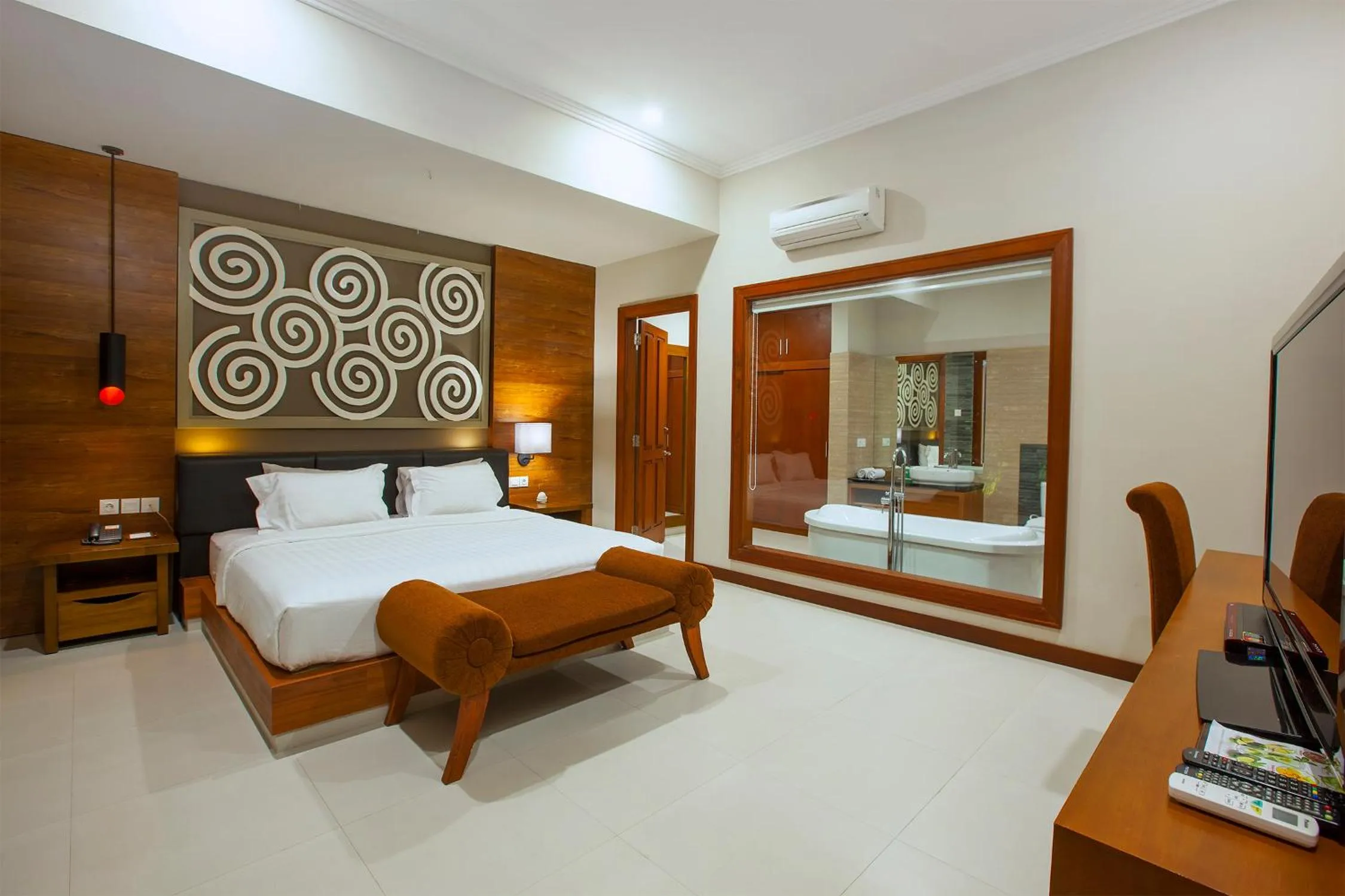 Bedroom, Bed in Mutiara Bali Boutique Resort & Villa