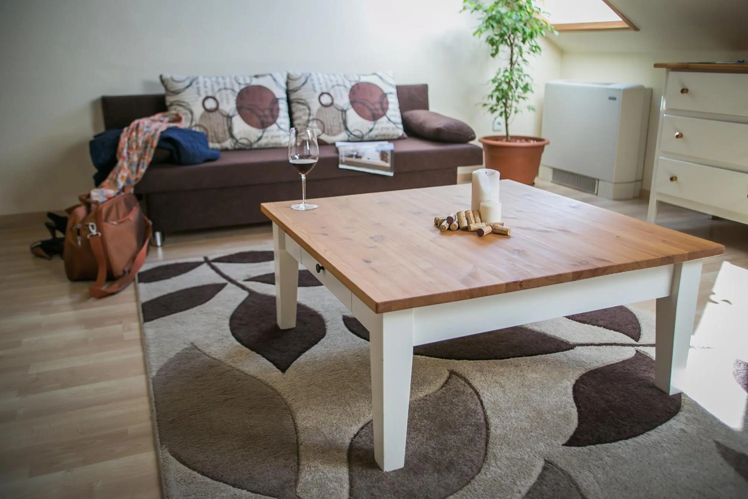 Living room in Imola Udvarház Dessert Hotel