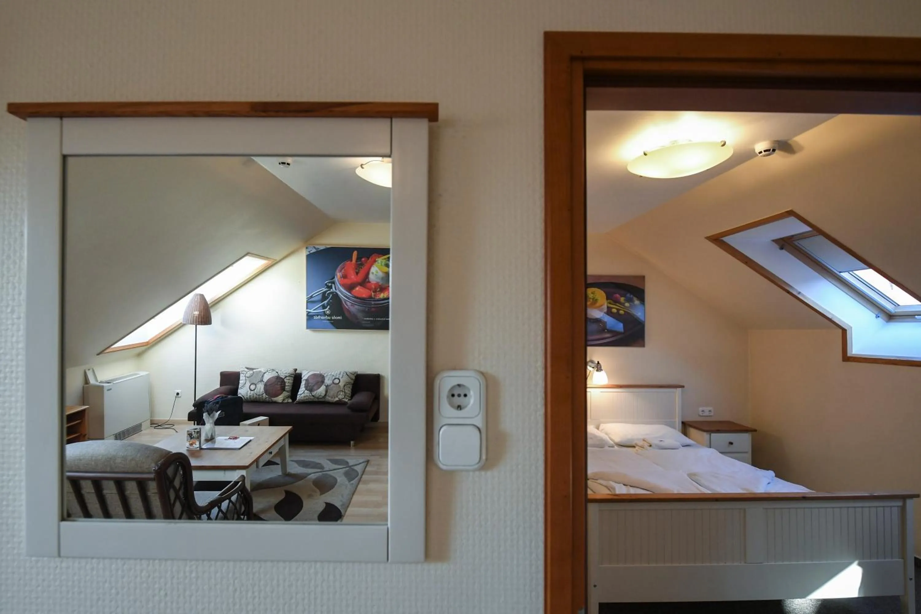 Bedroom in Imola Udvarház Dessert Hotel