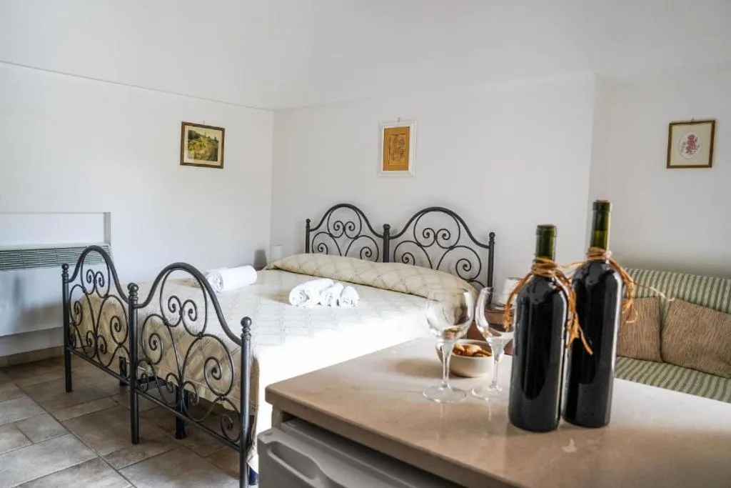 Bedroom, Bed in Truddhi Casa e Cucina di Puglia