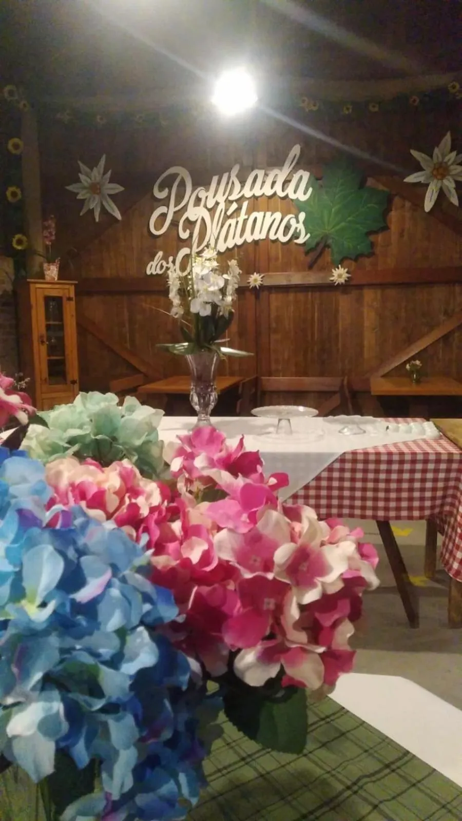 Breakfast in Pousada dos Plátanos