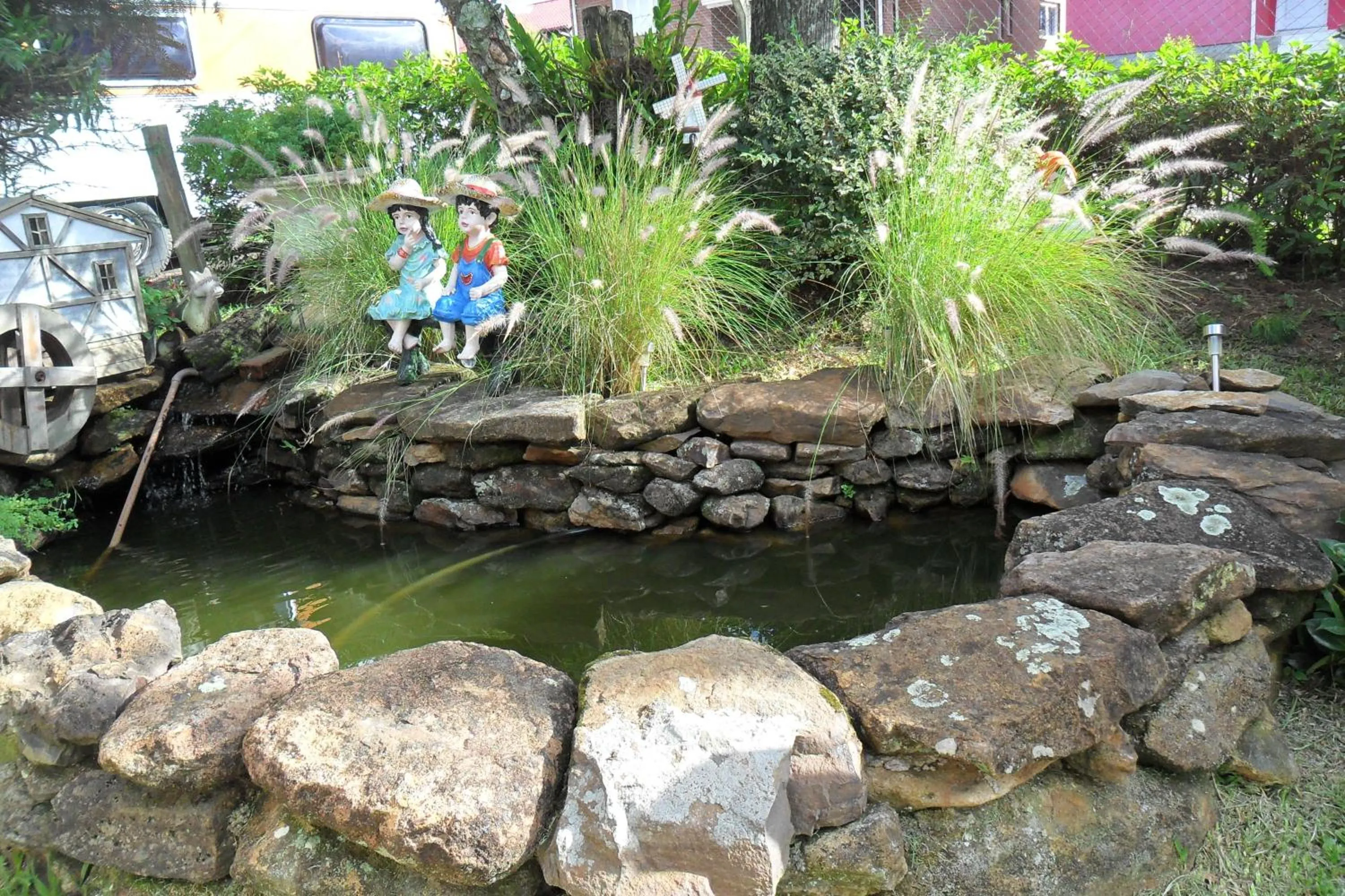 Garden in Pousada dos Plátanos