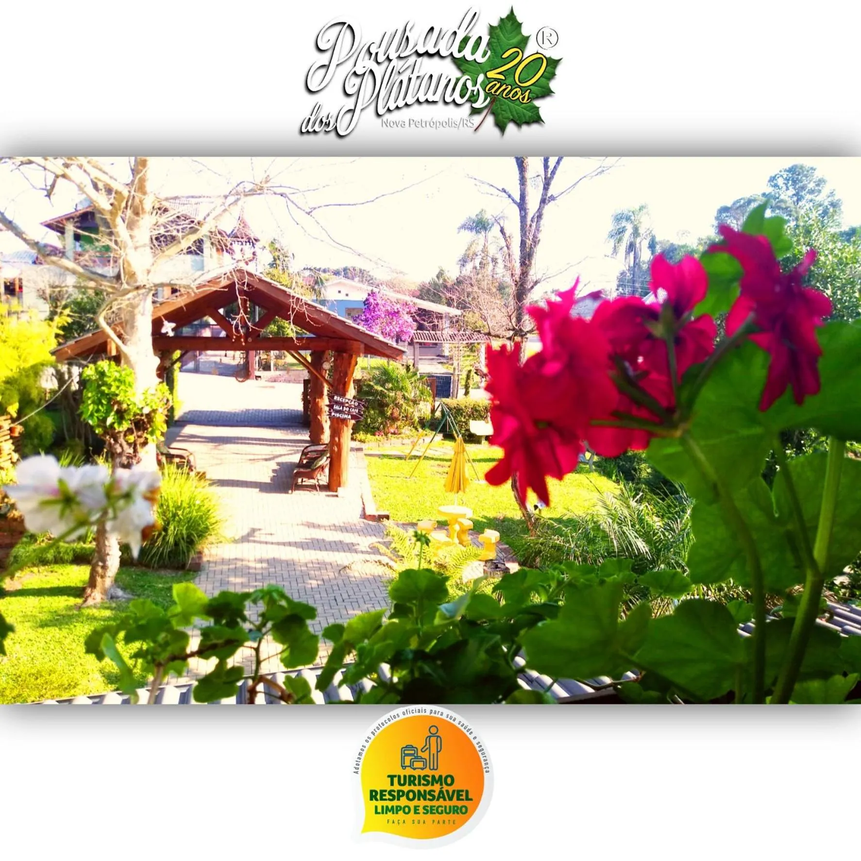 Restaurant/places to eat in Pousada dos Plátanos