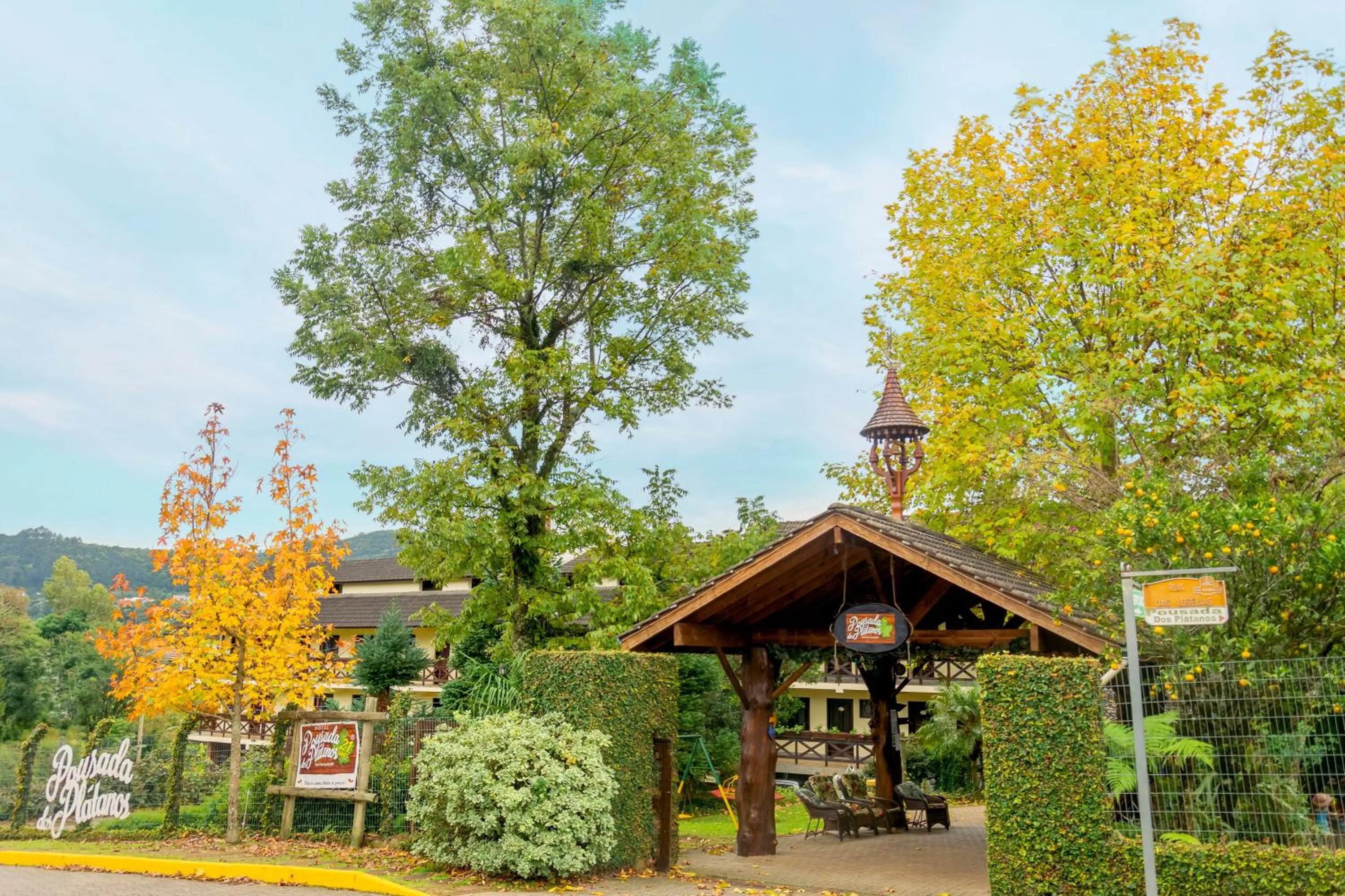 Facade/entrance in Pousada dos Plátanos