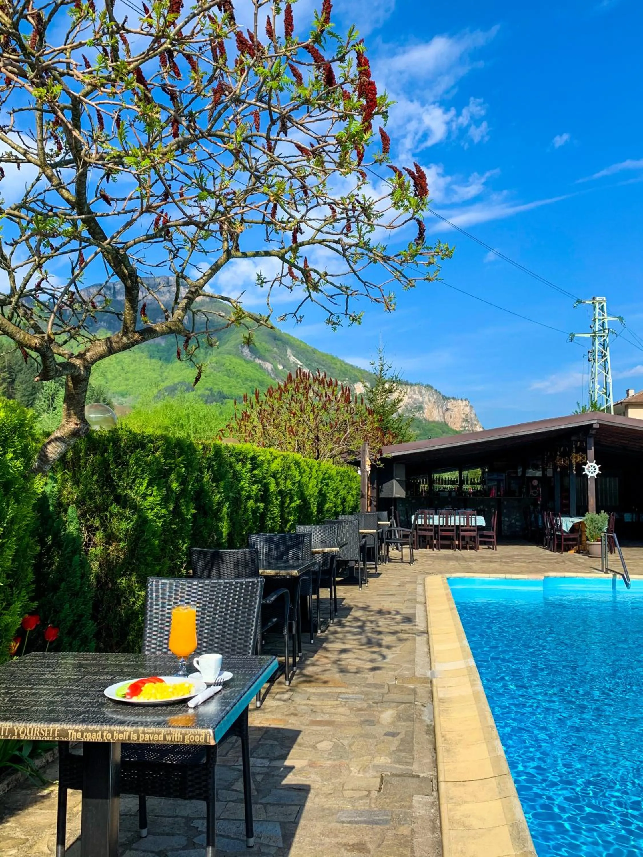 Patio in Family Hotel Enica