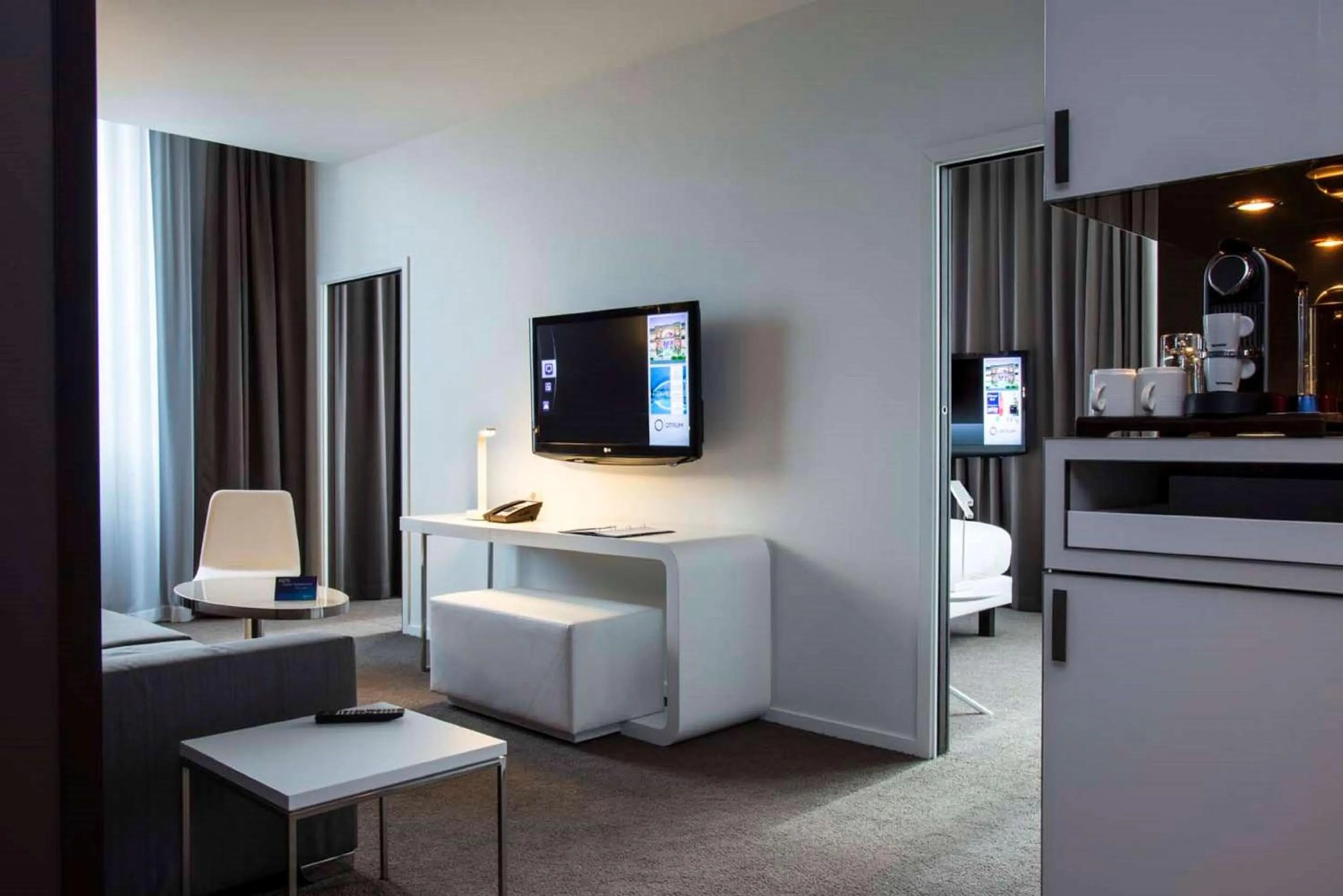 Living room in Radisson BLU Hotel Nantes