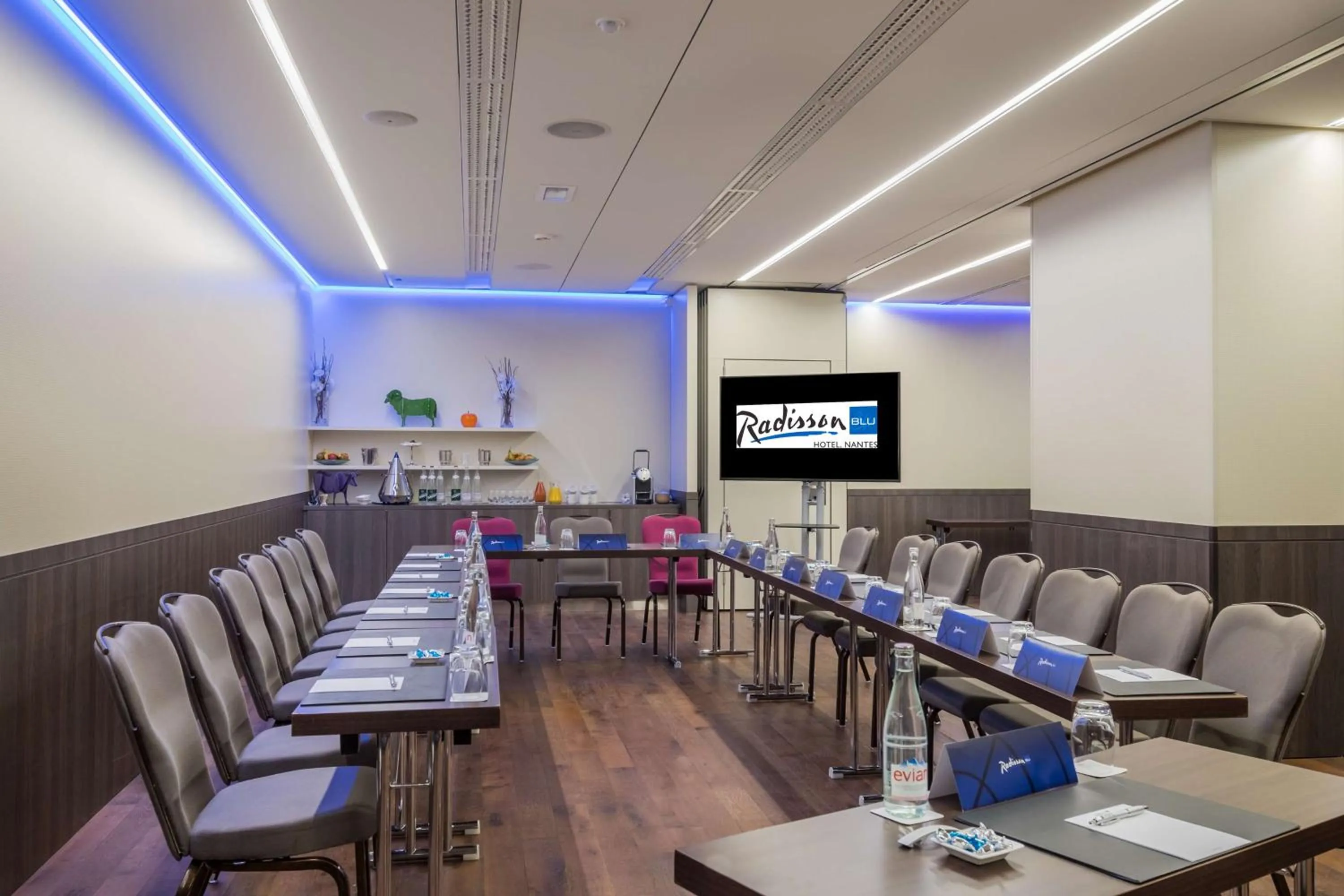 On site in Radisson BLU Hotel Nantes