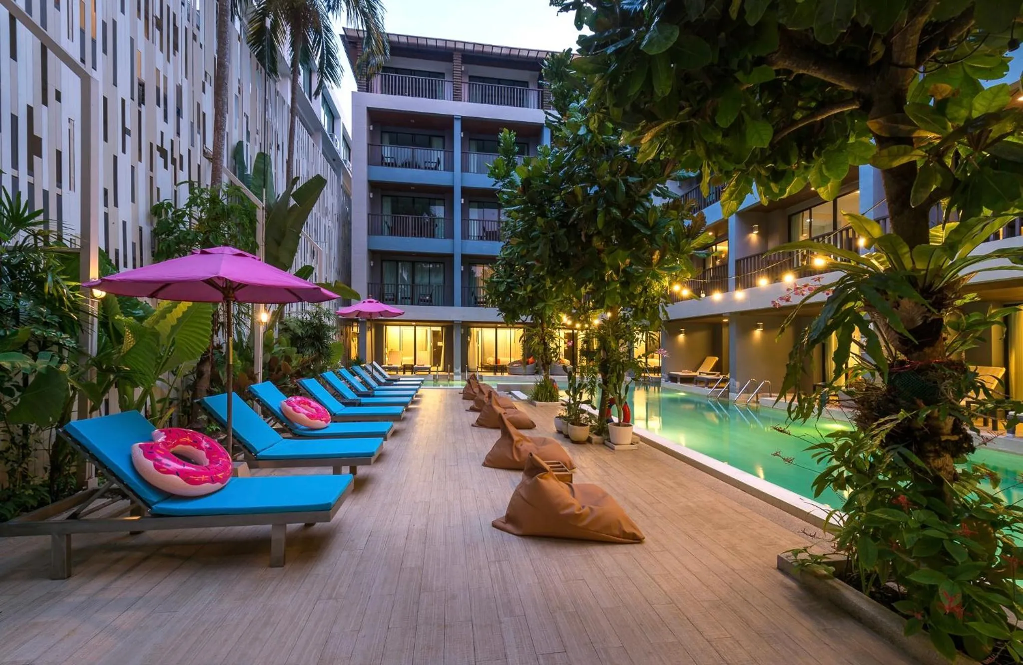 sunbed in Aree Tara Ao Nang Krabi