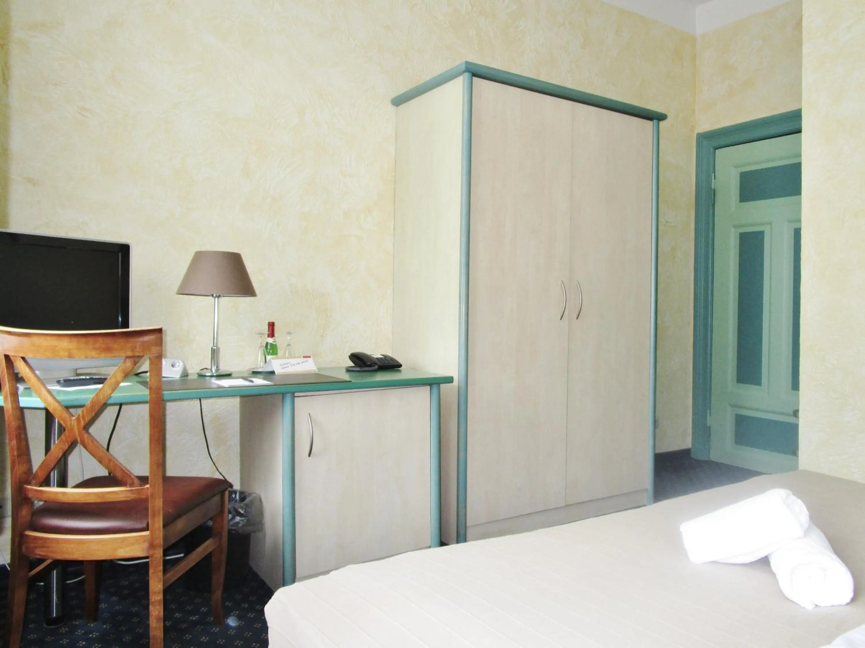 Photo of the whole room, Bed in Hotel Ostseestern