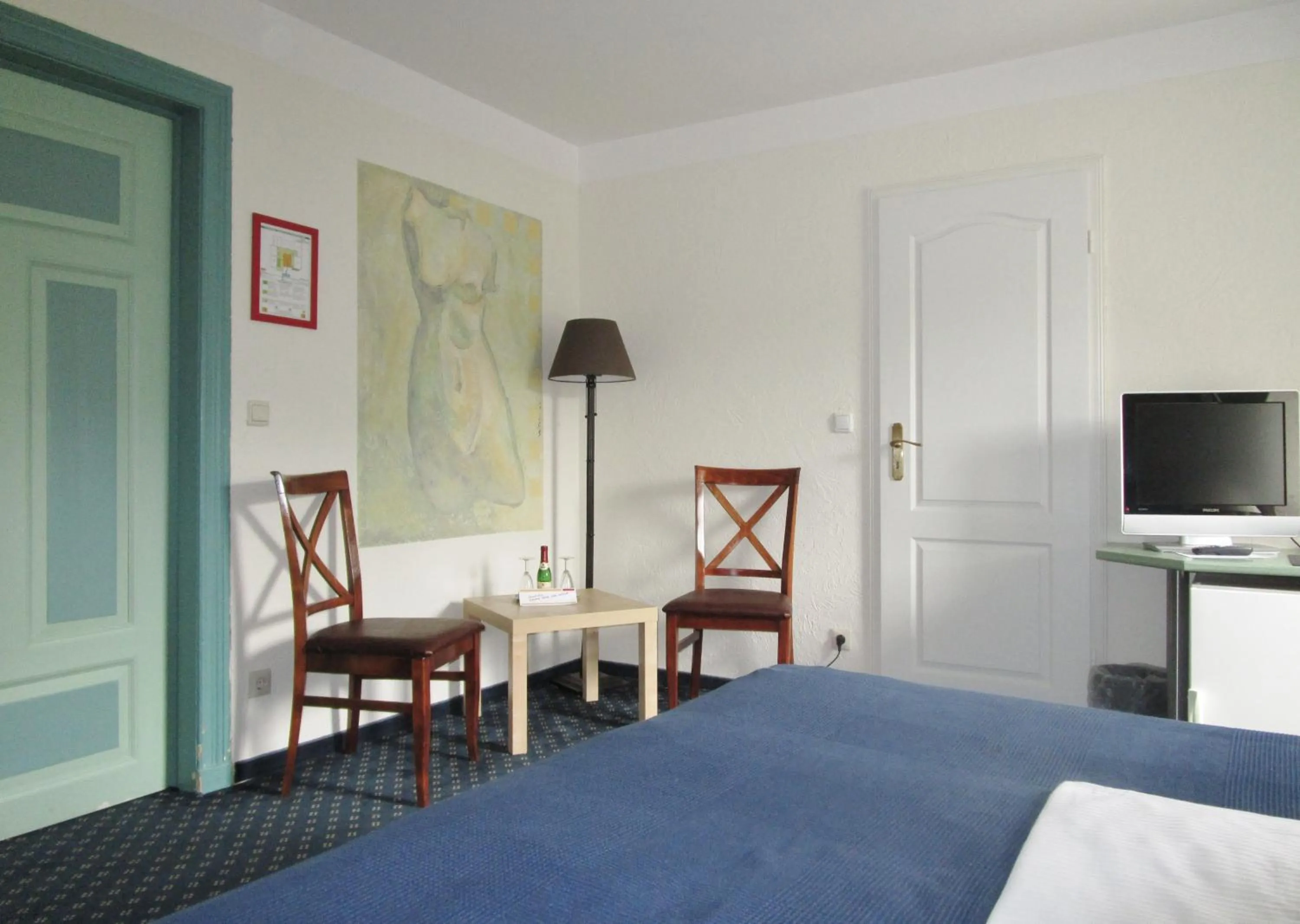 Photo of the whole room, Bed in Hotel Ostseestern