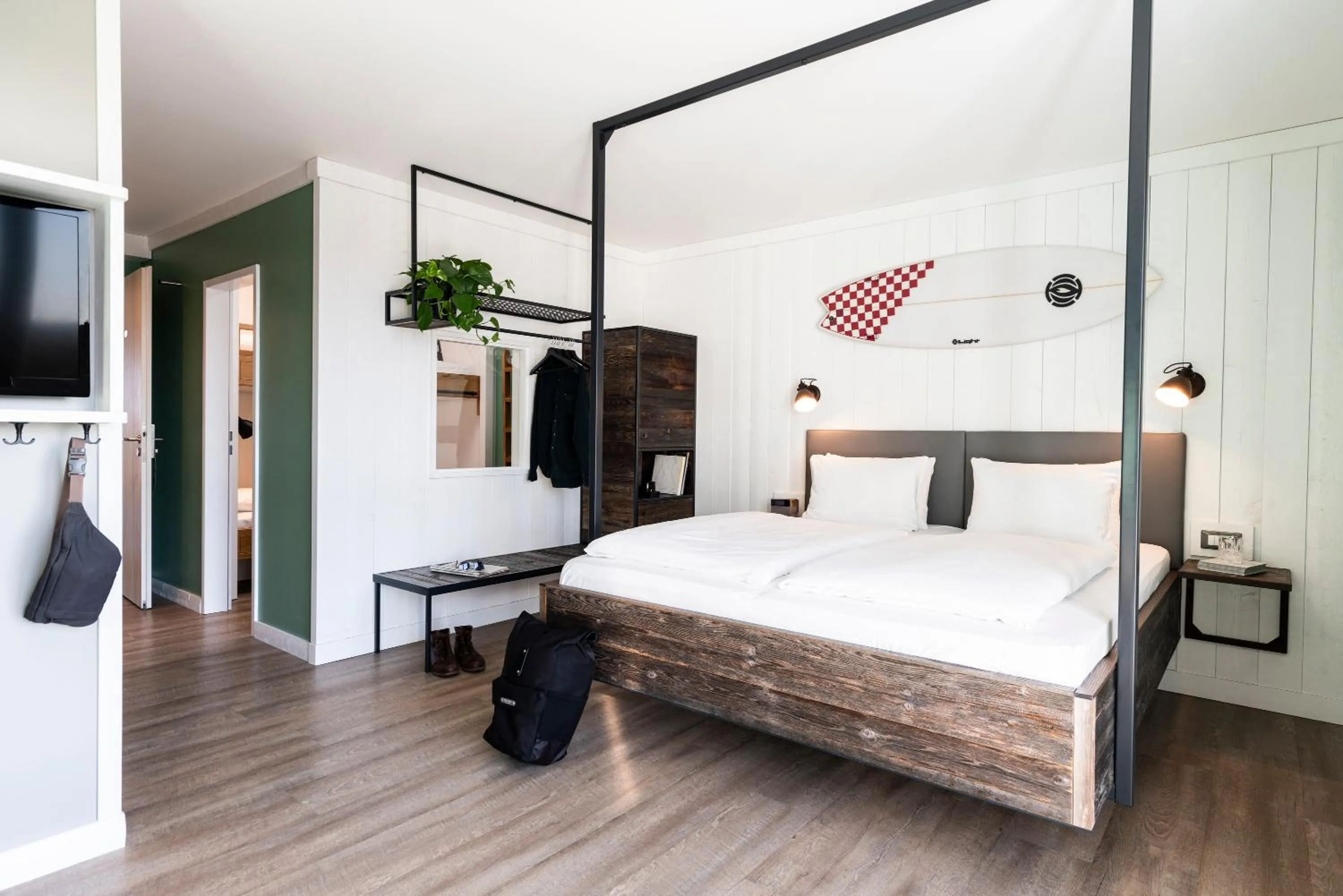 Photo of the whole room, Bed in Beach Motel St. Peter-Ording