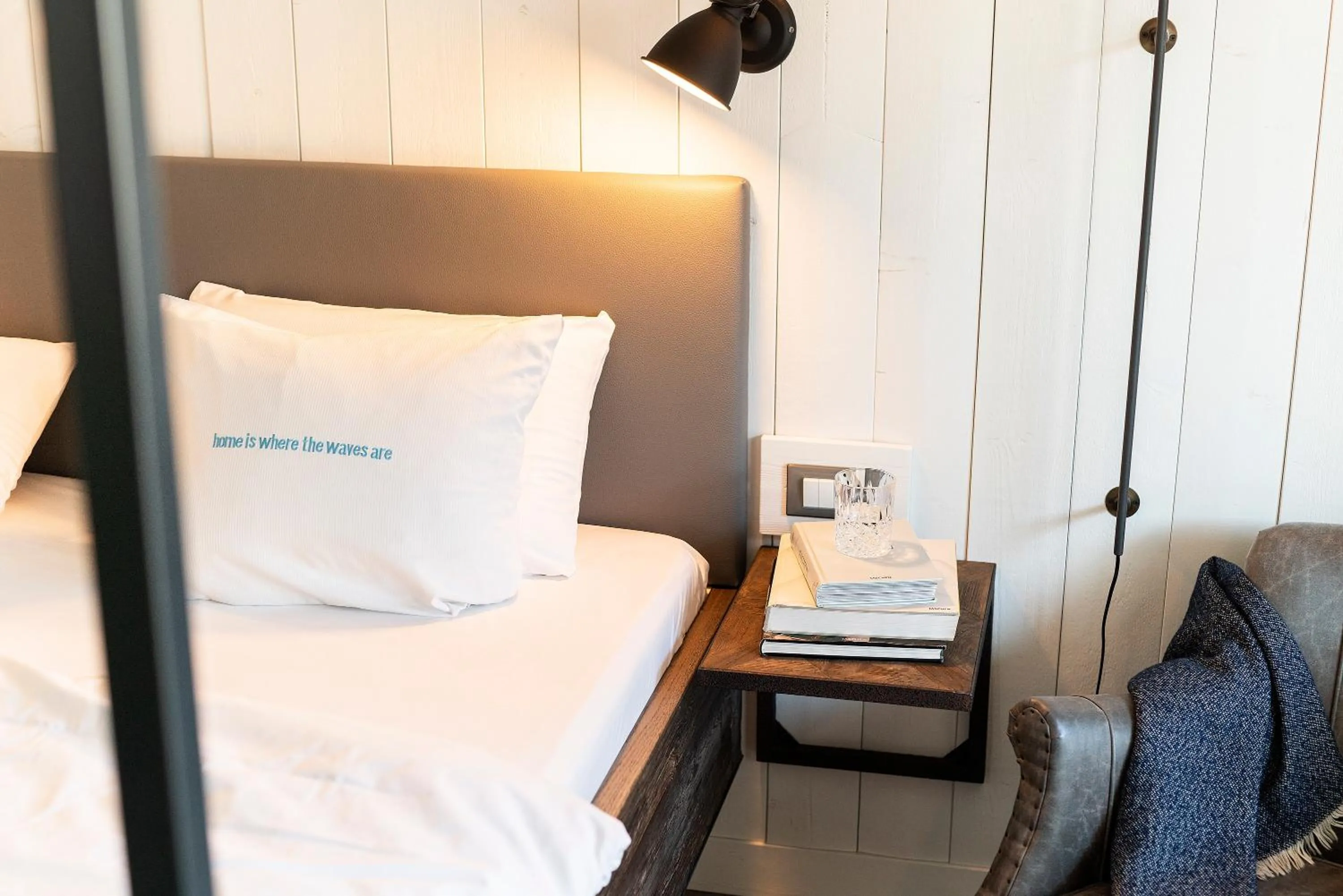 Bed in Beach Motel St. Peter-Ording