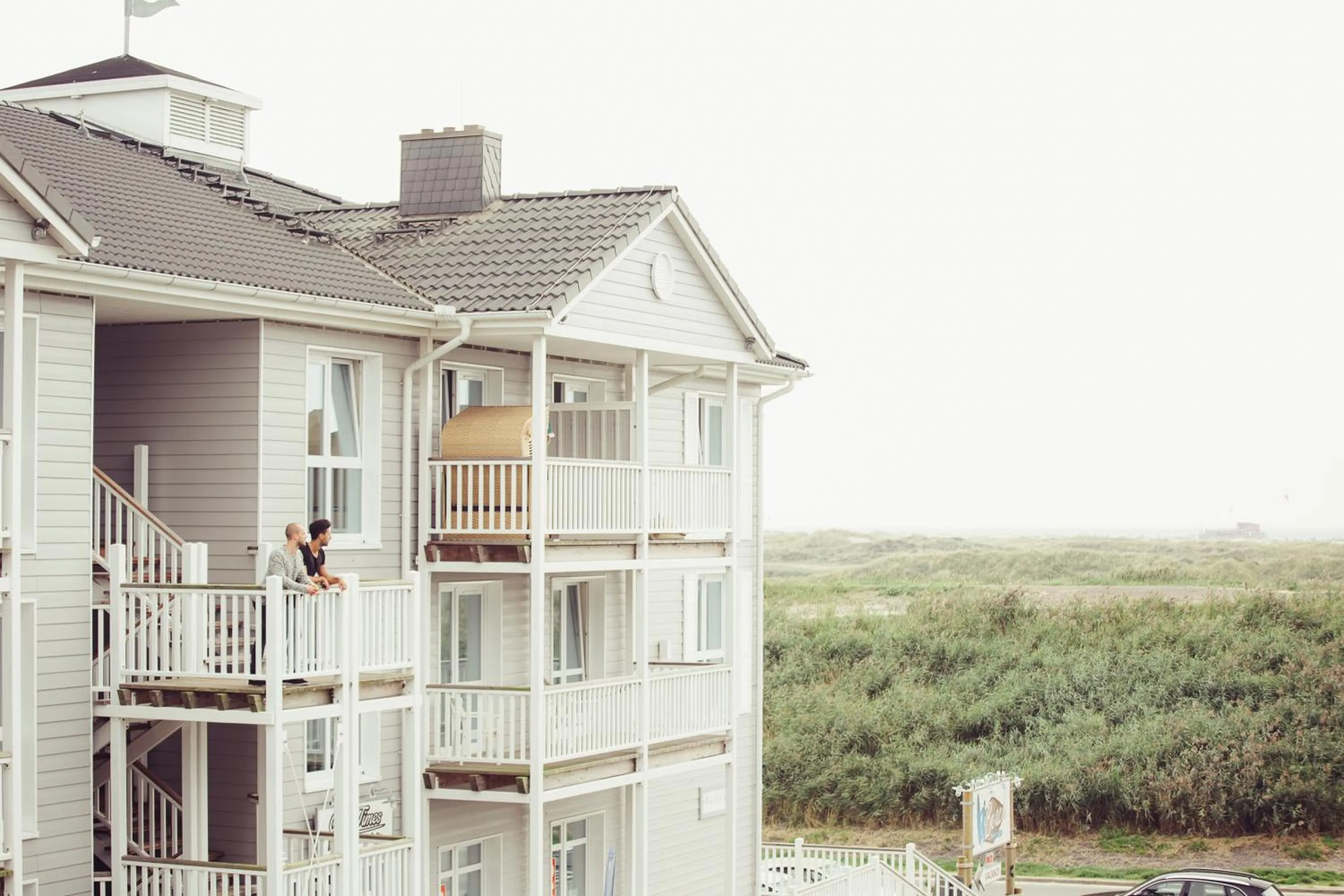 Property building in Beach Motel St. Peter-Ording