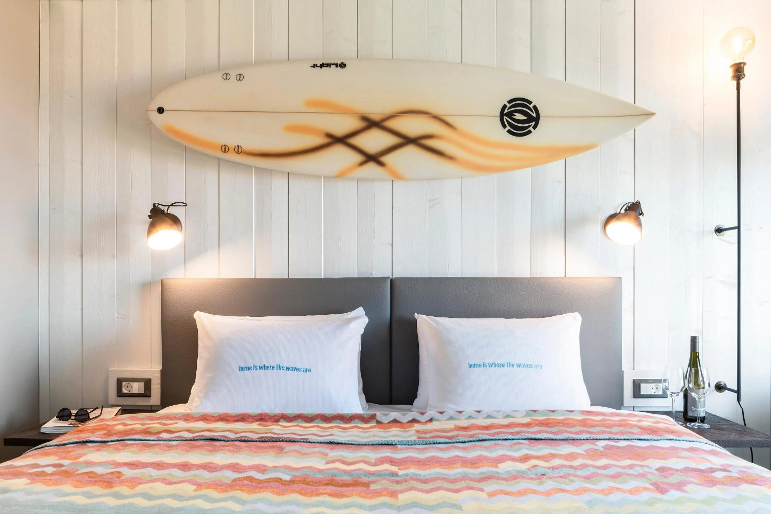 Bed in Beach Motel St. Peter-Ording