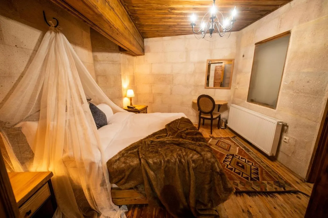 Bed in Duven Hotel Cappadocia