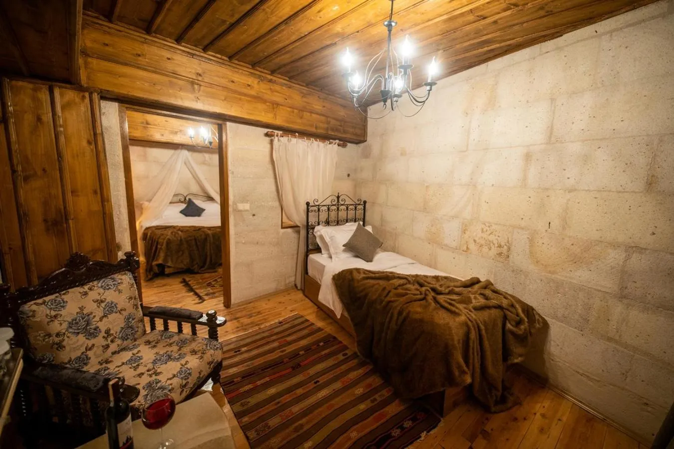 Bed in Duven Hotel Cappadocia