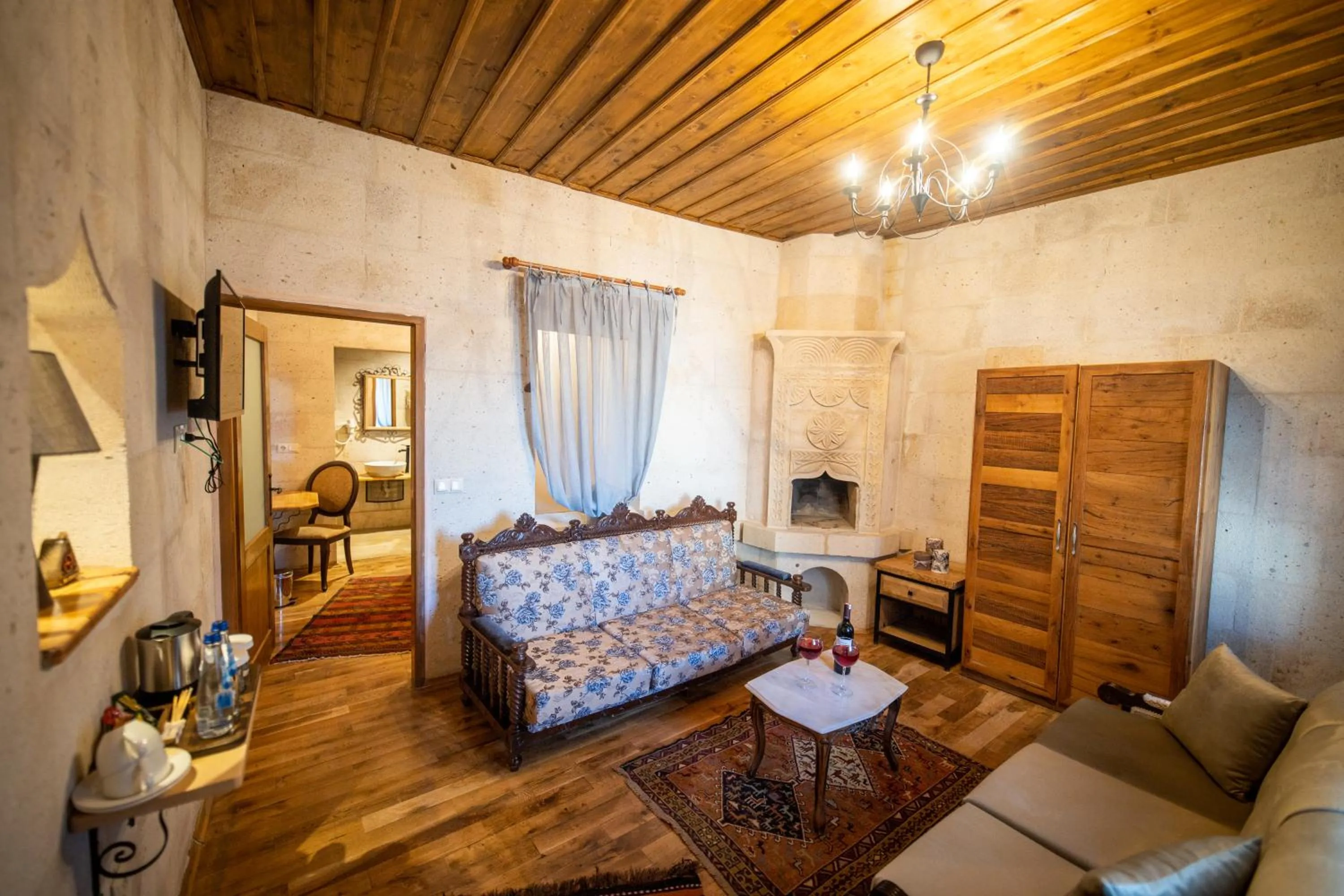 Living room in Duven Hotel Cappadocia