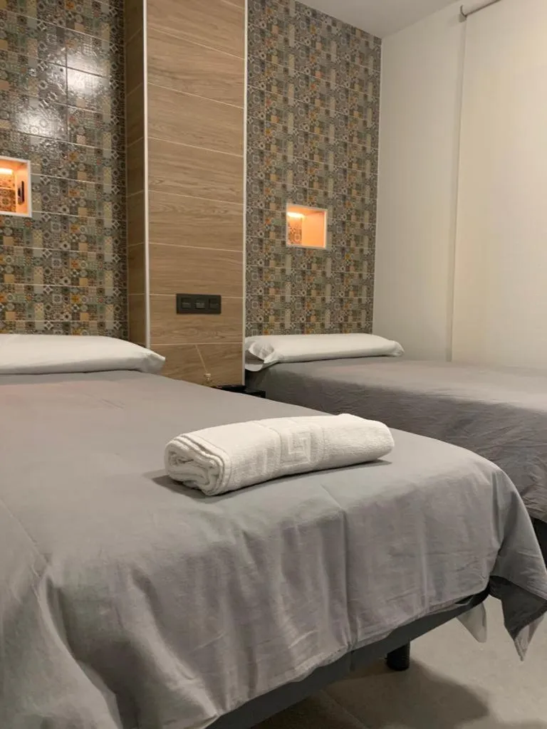 Bed in Hostal Acemar