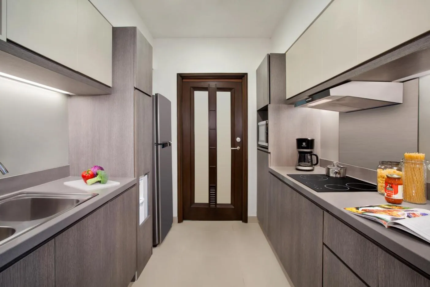 kitchen in Somerset Grand Citra Jakarta