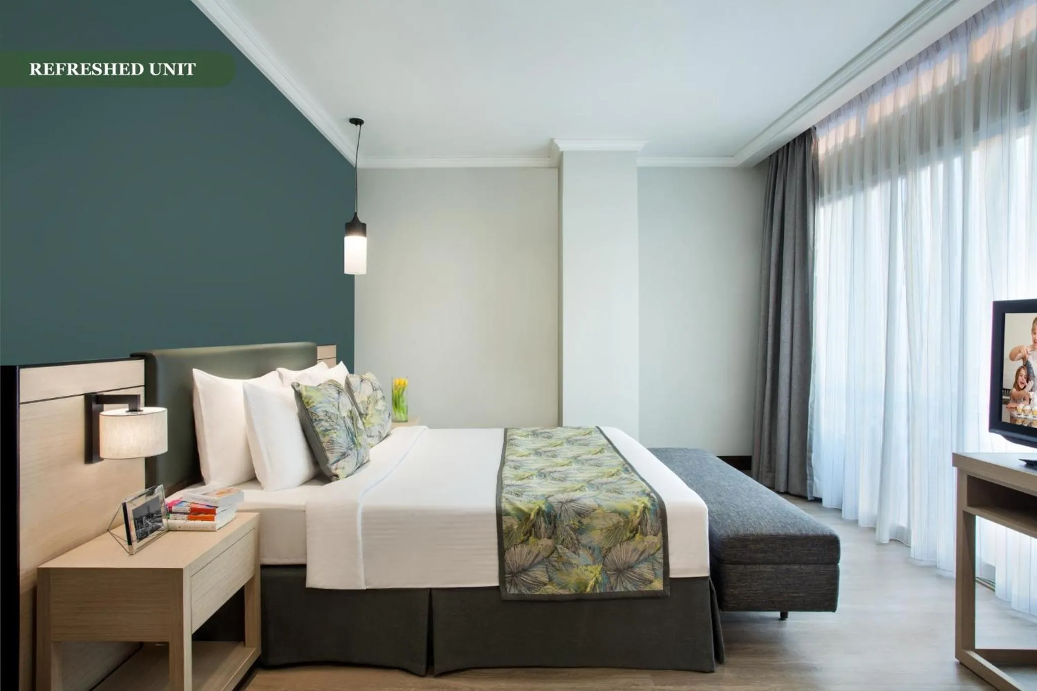 Bedroom, Bed in Somerset Grand Citra Jakarta