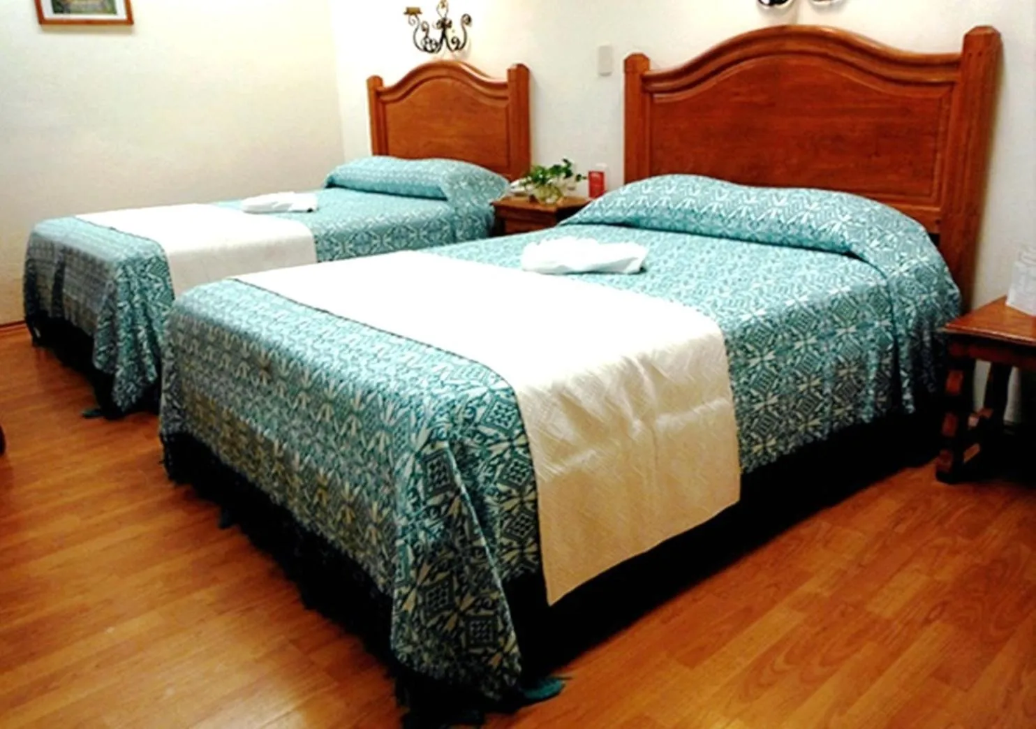 Bed in Hotel Don Quijote