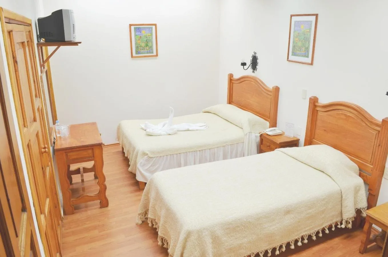 Bed in Hotel Don Quijote