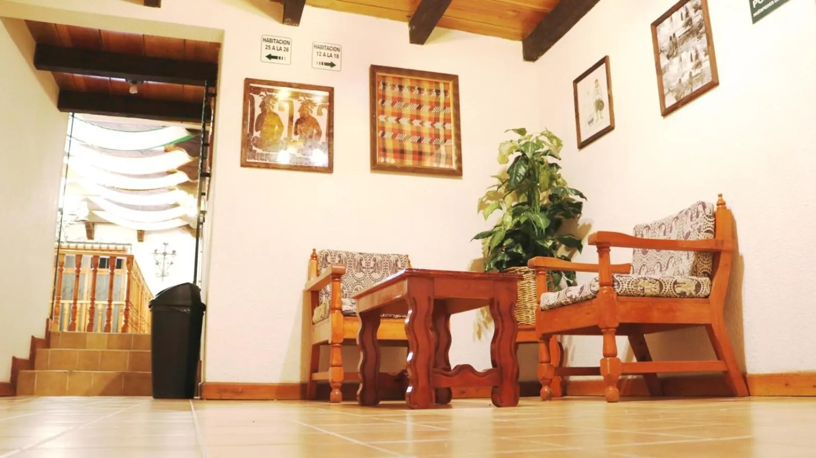 Living room in Hotel Don Quijote