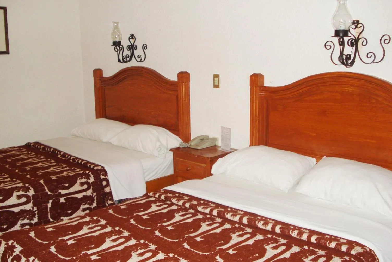 Bed in Hotel Don Quijote