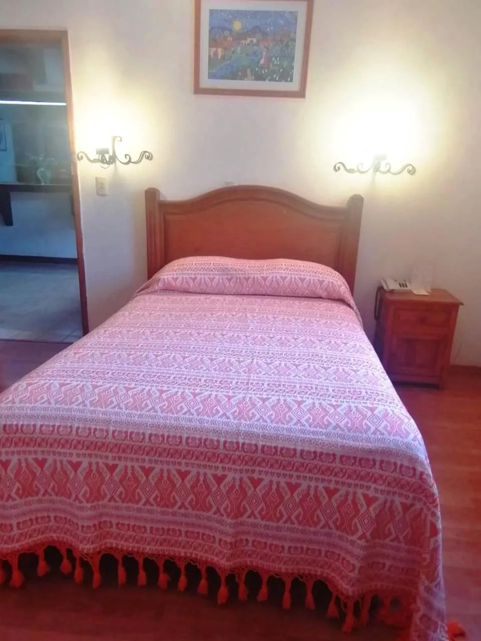 Bed in Hotel Don Quijote